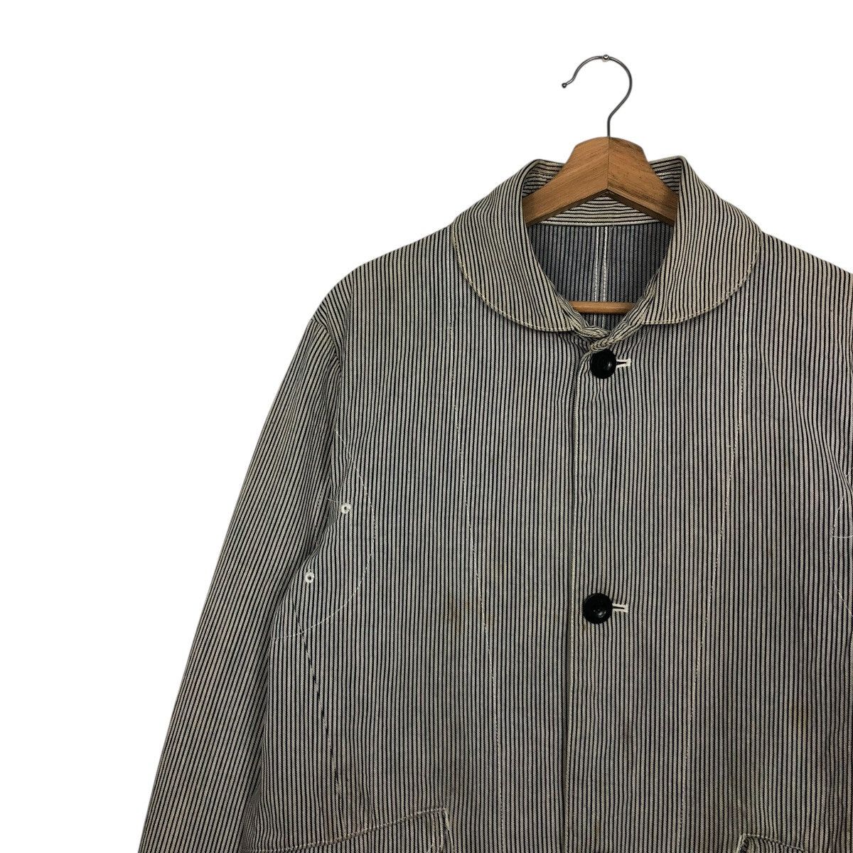 Vintage 🔥VINTAGE HICKORY CHORE WORKER JACKET JAPAN ISSEY MIYAKE Size US M / EU 48-50 / 2 - 9 Thumbnail