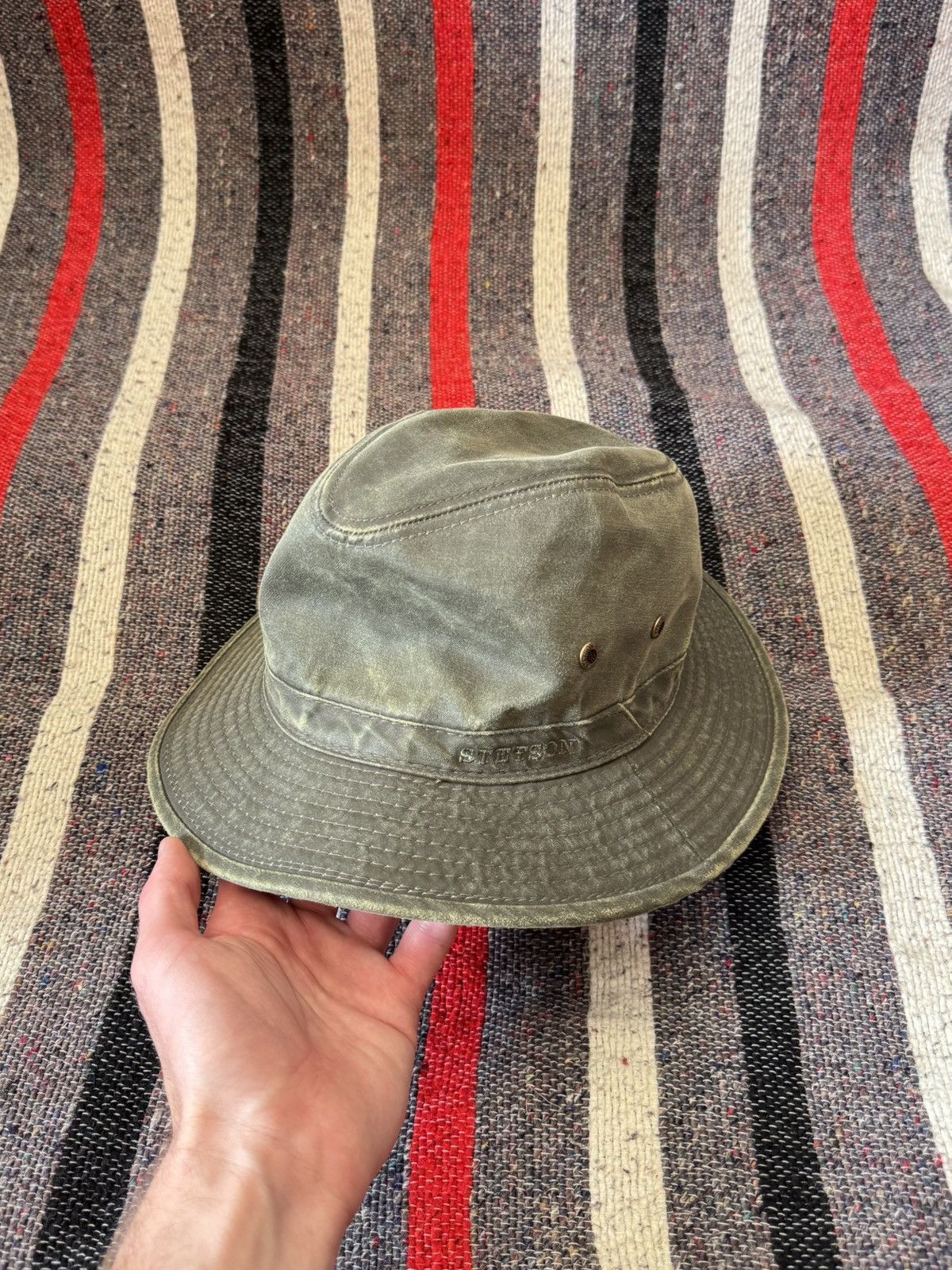 Stetson Stetson Co/Pe Brown Fedora Hat Size ONE SIZE - 1 Thumbnail