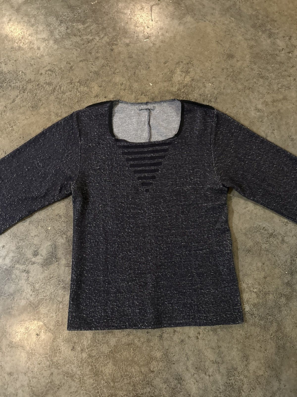 Maison MIHARA YASUHIRO MIHARAYASUHIRO DISTRESSED SWEATER 2006 Size US M / EU 48-50 / 2 - 1 Thumbnail