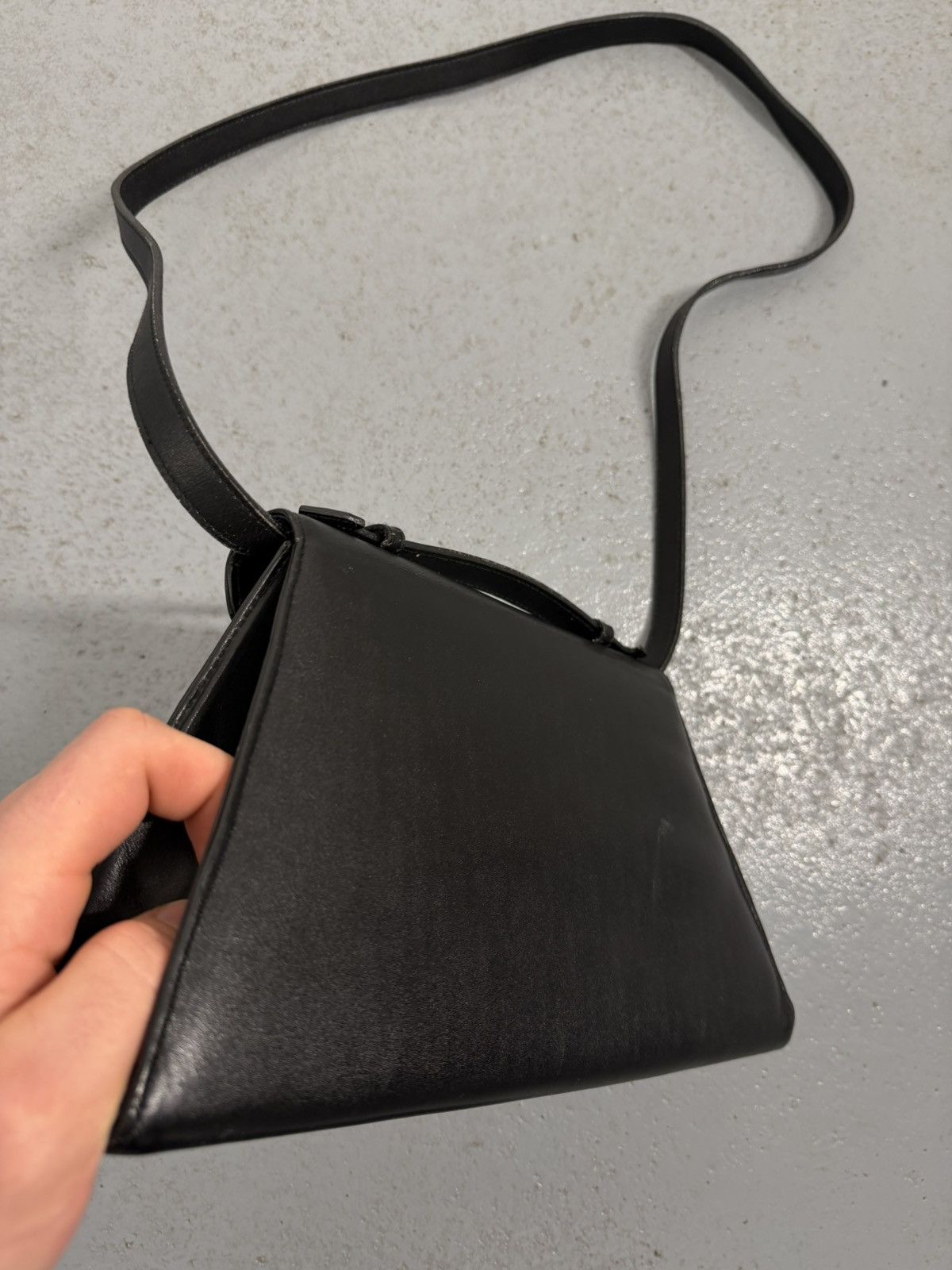 Jil Sander Vintage Jil Sander Leather Classics Rhombus Bag Size ONE SIZE - 12 Thumbnail