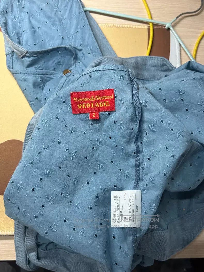 Vivienne Westwood Vivienne Westwood Light blue short-sleeved top Size M / US 6-8 / IT 42-44 - 1 Thumbnail