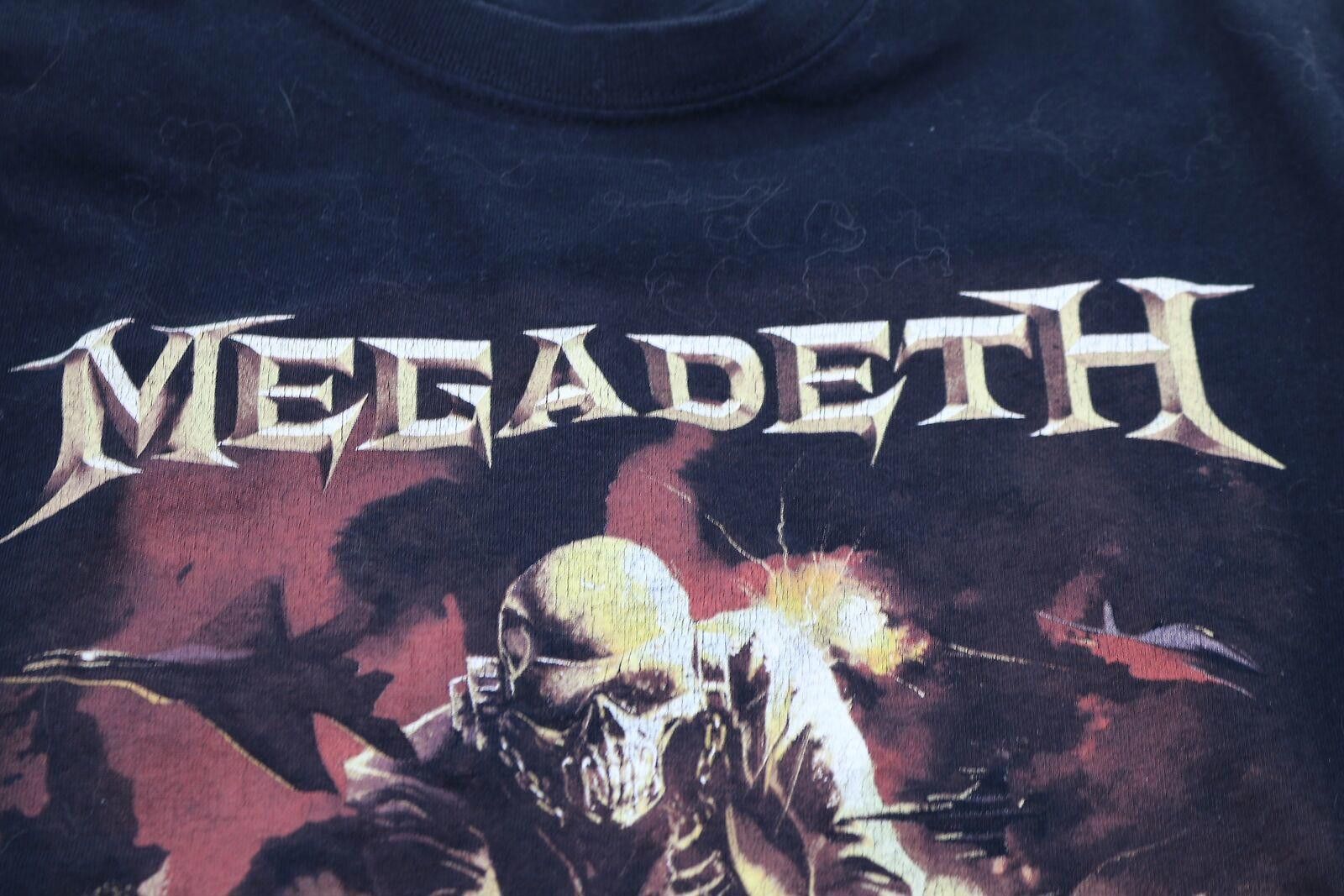 Other T-SHIRT OFFICIEL MEGADETH - SMASH GUITAR TEE music L/G Size US L / EU 52-54 / 3 - 4 Thumbnail
