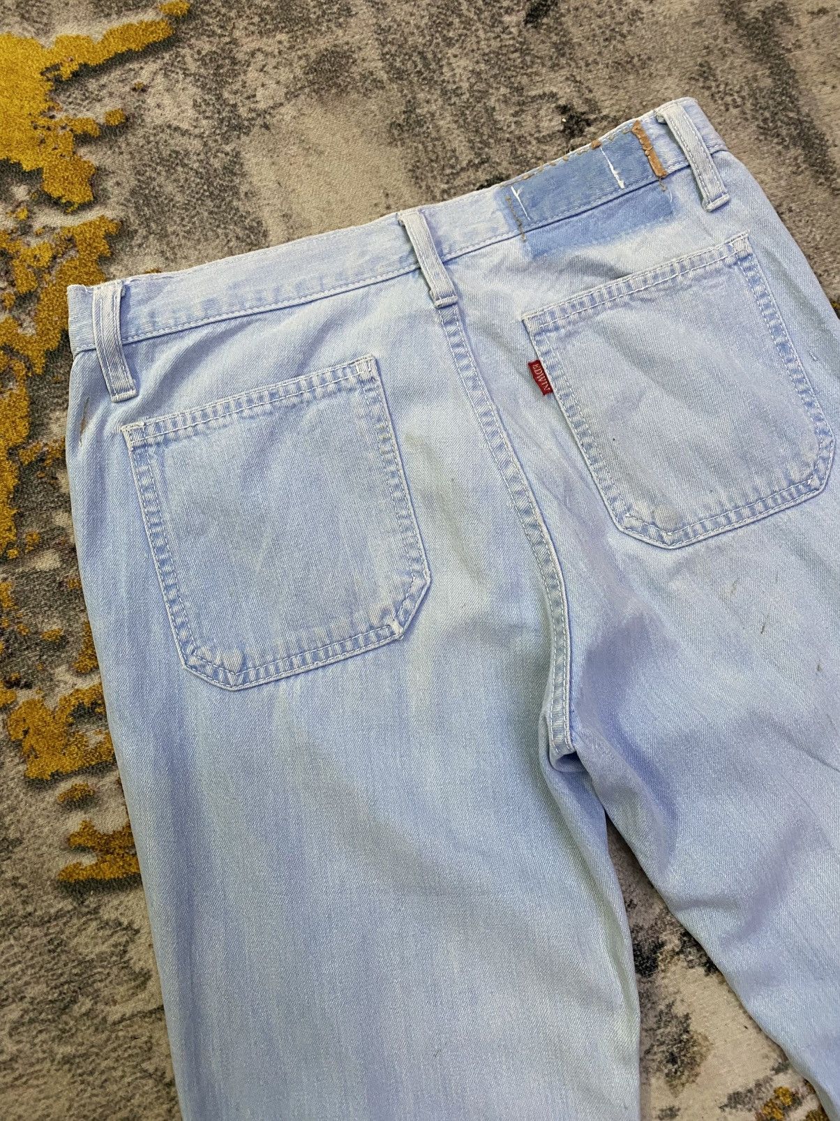 Edwin × If Six Was Nine × Vintage Vintage 70s Edwin Flared Denim Size US 29 - 11 Thumbnail