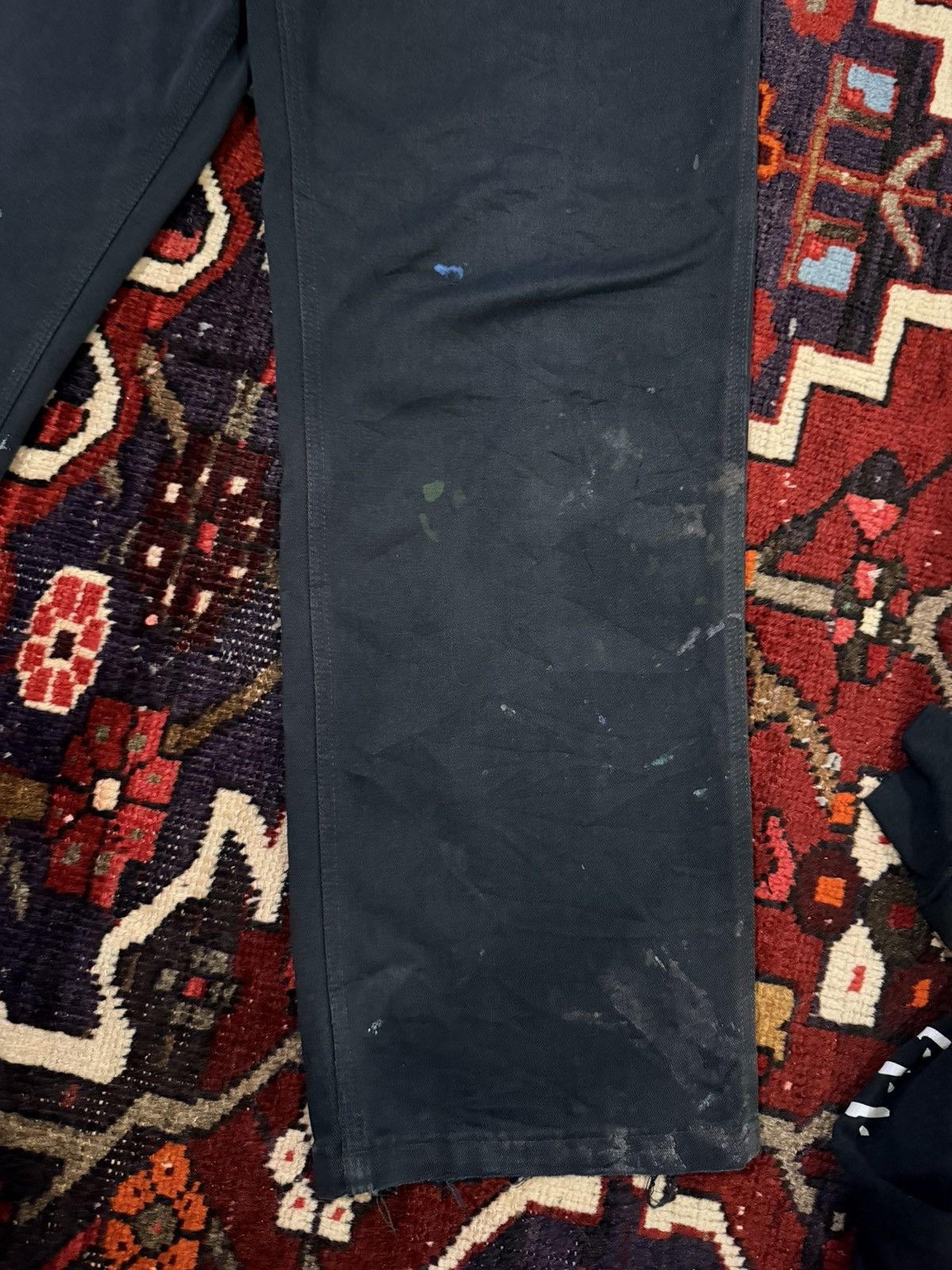 Carhartt Carhartt Paint Splatter Distressed Work Pants Size US 31 - 5 Thumbnail