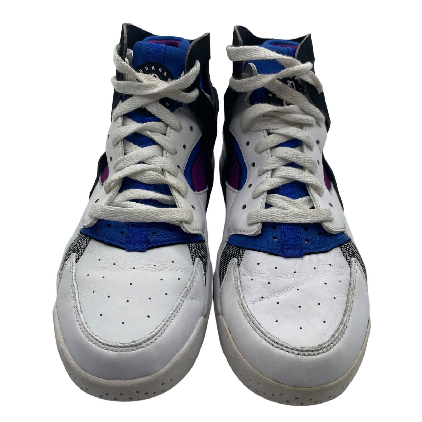 Nike Nike Air Huarache PRM QS Shoe White Blue Mens 8.5 Size US 8.5 / EU 41-42 - 4 Thumbnail