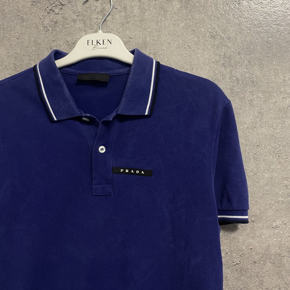 Prada Prada Polo Black Tab Vintage Luxury Rare Size US S / EU 44-46 / 1 - 3 Thumbnail