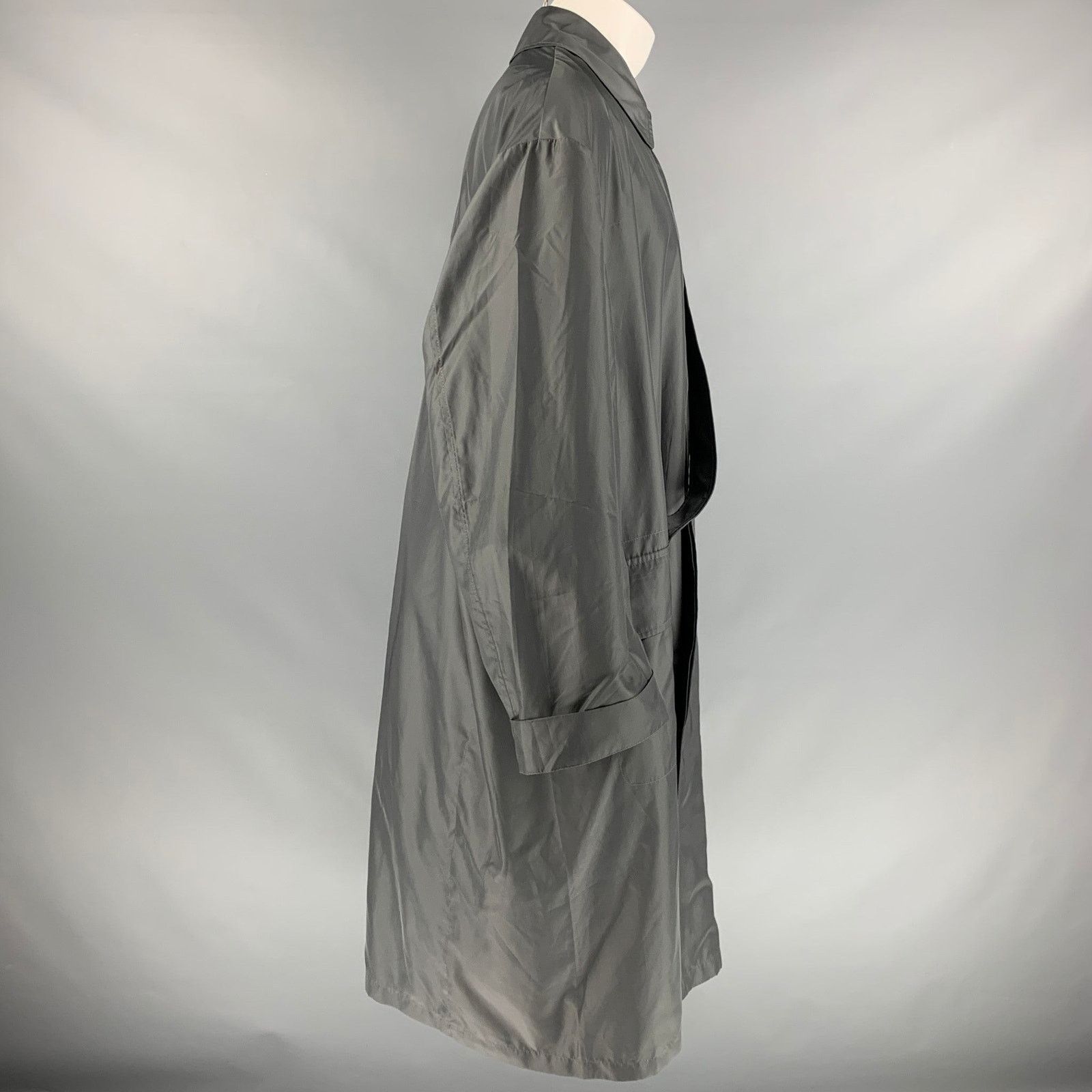 Vintage VINTAGE Size M Grey Polyester Windbreaker Coat Size US M / EU 48-50 / 2 - 3 Thumbnail