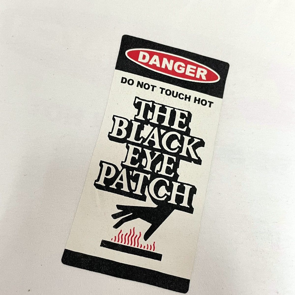 BlackEyePatch SS23 Black Eye Patch Danger Hot Label Tee Size US XL / EU 56 / 4 - 5 Thumbnail