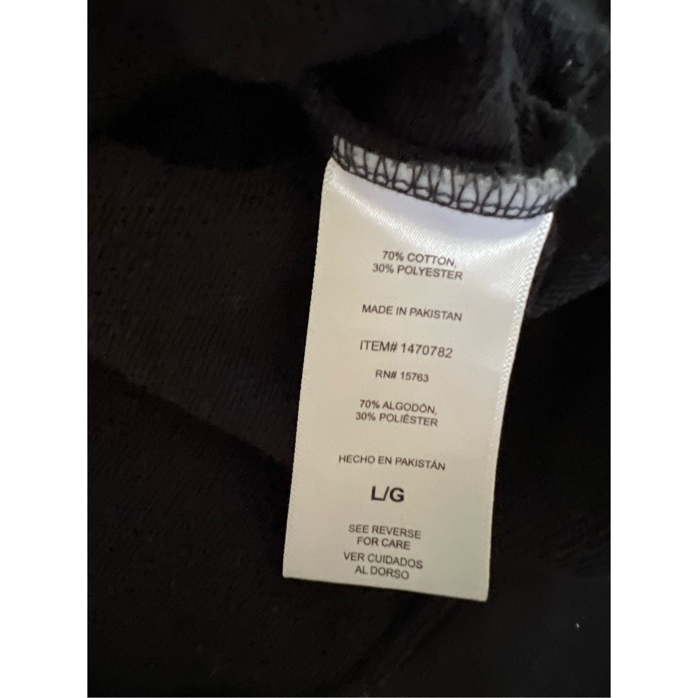 Champion Champion black sweatshirt size L Size US L / EU 52-54 / 3 - 6 Thumbnail