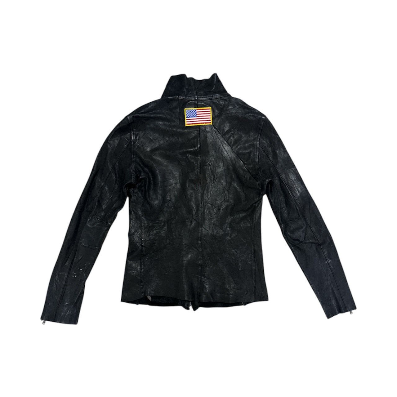 Isamu Katayama Backlash Isamu Katayama Backlash Leather Jacket bikers Jacket Rare Size US M / EU 48-50 / 2 - 2 Thumbnail