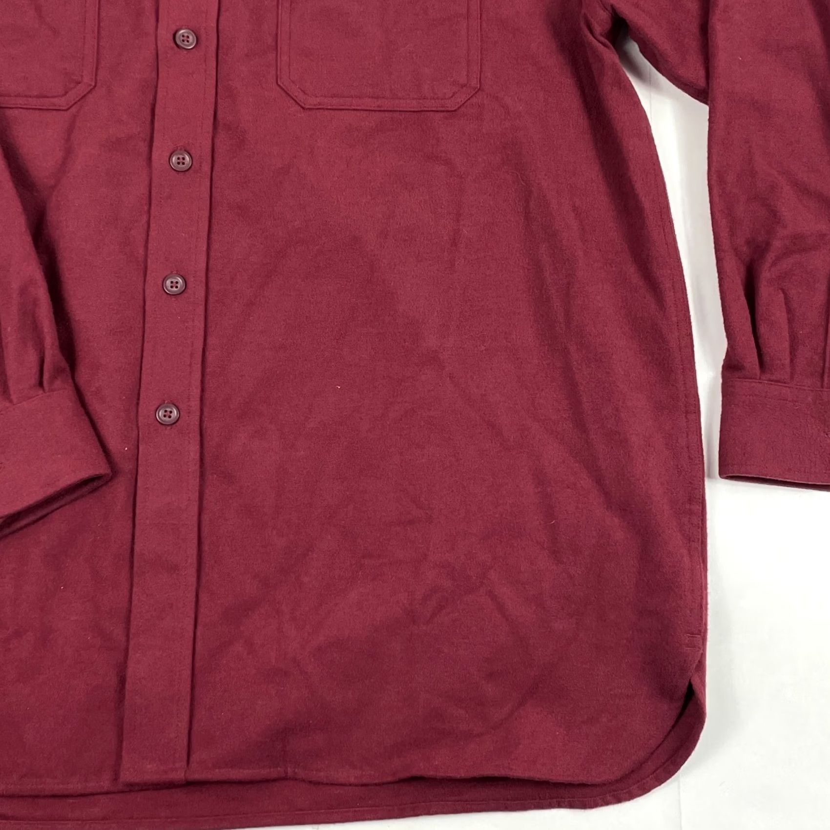 Vintage VINTAGE LL Bean Shirt Mens XL Red Chamois Button Up Hiking Camping Rodeo Cowboy Shirts Shirt LL Bean Chamois Cloth Pockets Outdoors Mens Size US XL / EU 56 / 4 - 4 Thumbnail