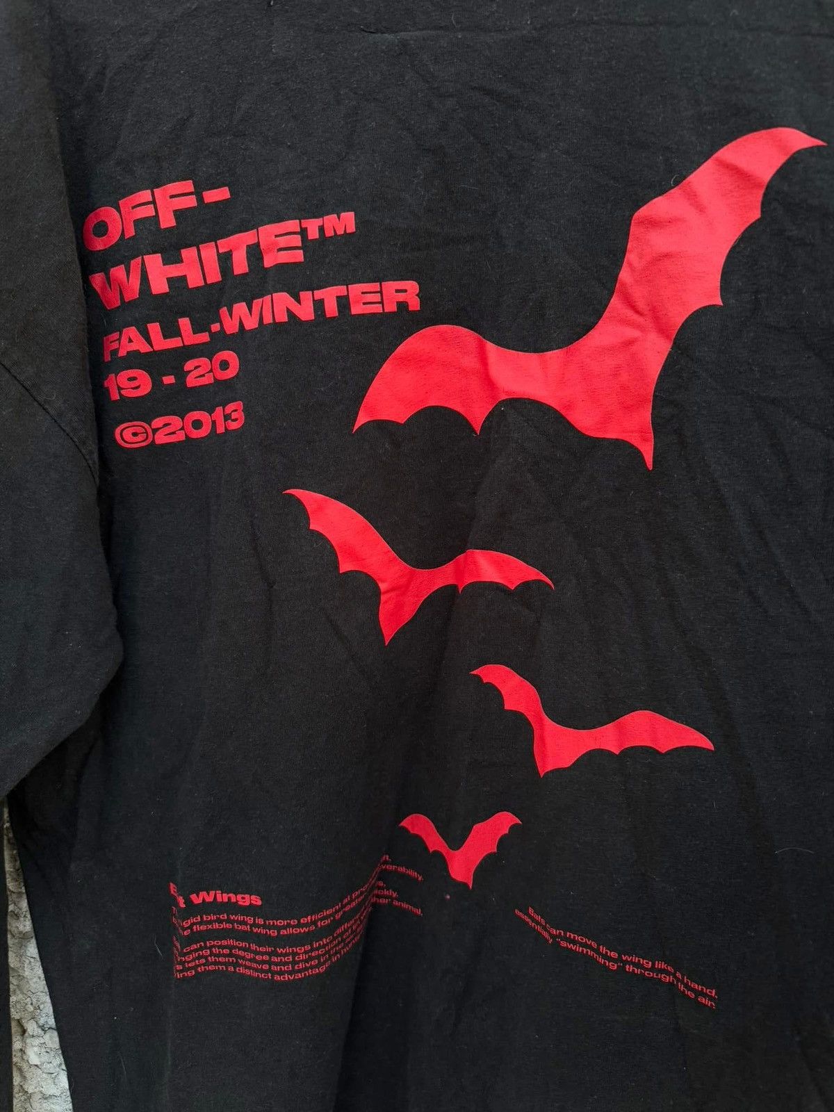 Off-White Off-White Diagonal Bats Layered Longslevve Size US M / EU 48-50 / 2 - 6 Thumbnail