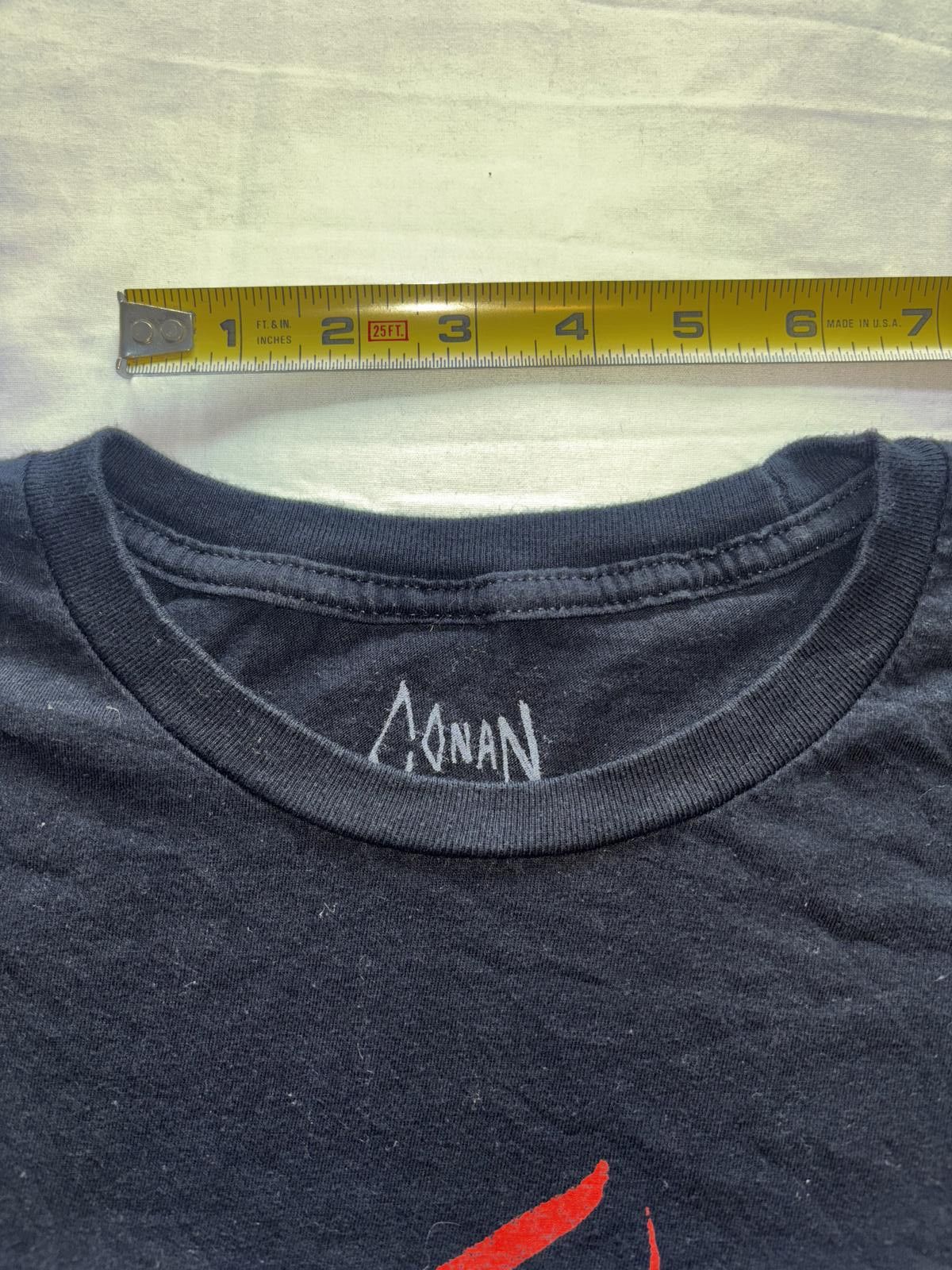 Bravado Classic Conan Gray Graphic T-Shirt - Dark Color Design Size US L / EU 52-54 / 3 - 8 Thumbnail