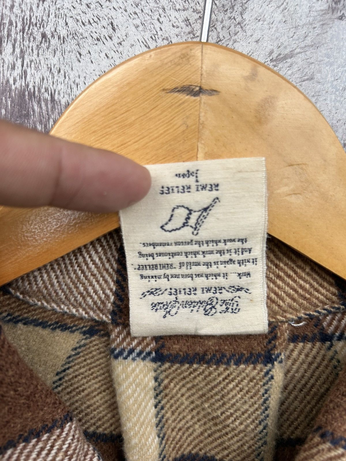 Remi Relief Remi Relief flannel snapbutton checkered jacket Size US M / EU 48-50 / 2 - 6 Thumbnail