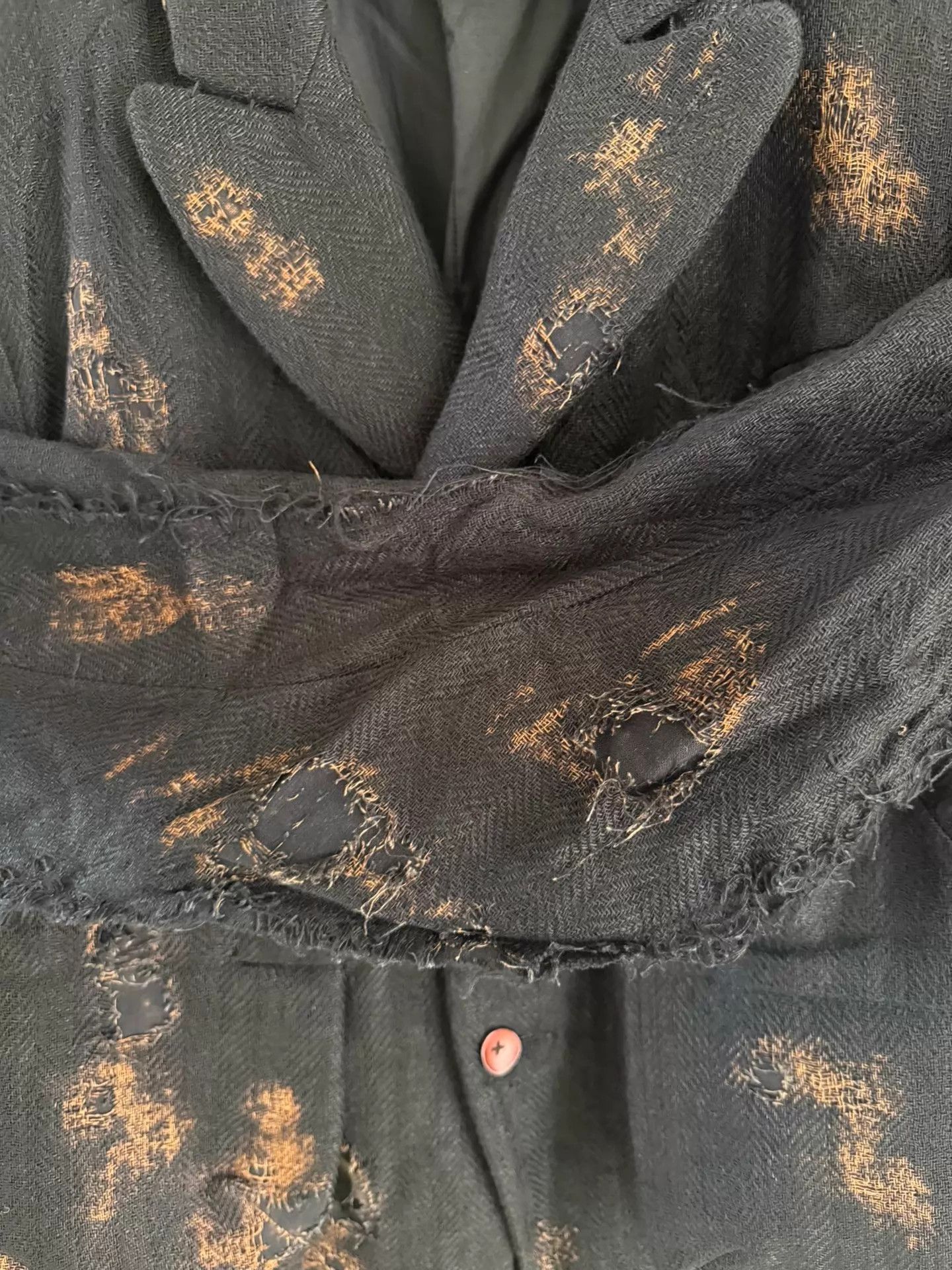 Other Pengtai Homme Destroyed Jacket 48 Size US M / EU 48-50 / 2 - 6 Thumbnail