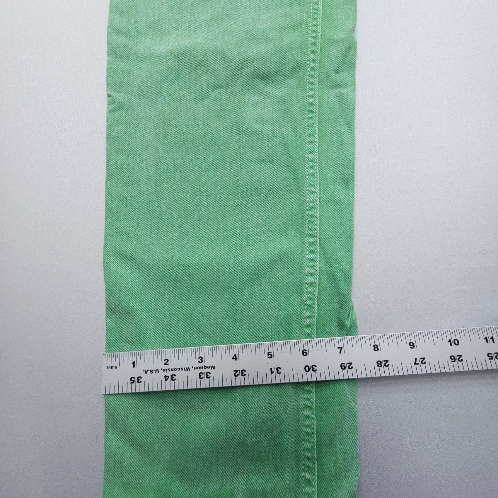 Vintage We the Free Pacifica High Rise Slim Straight Jeans size 26x30 Green Boho Coastal Mens Womens Girls Boys Size 26" / US 2 / IT 38 - 5 Thumbnail