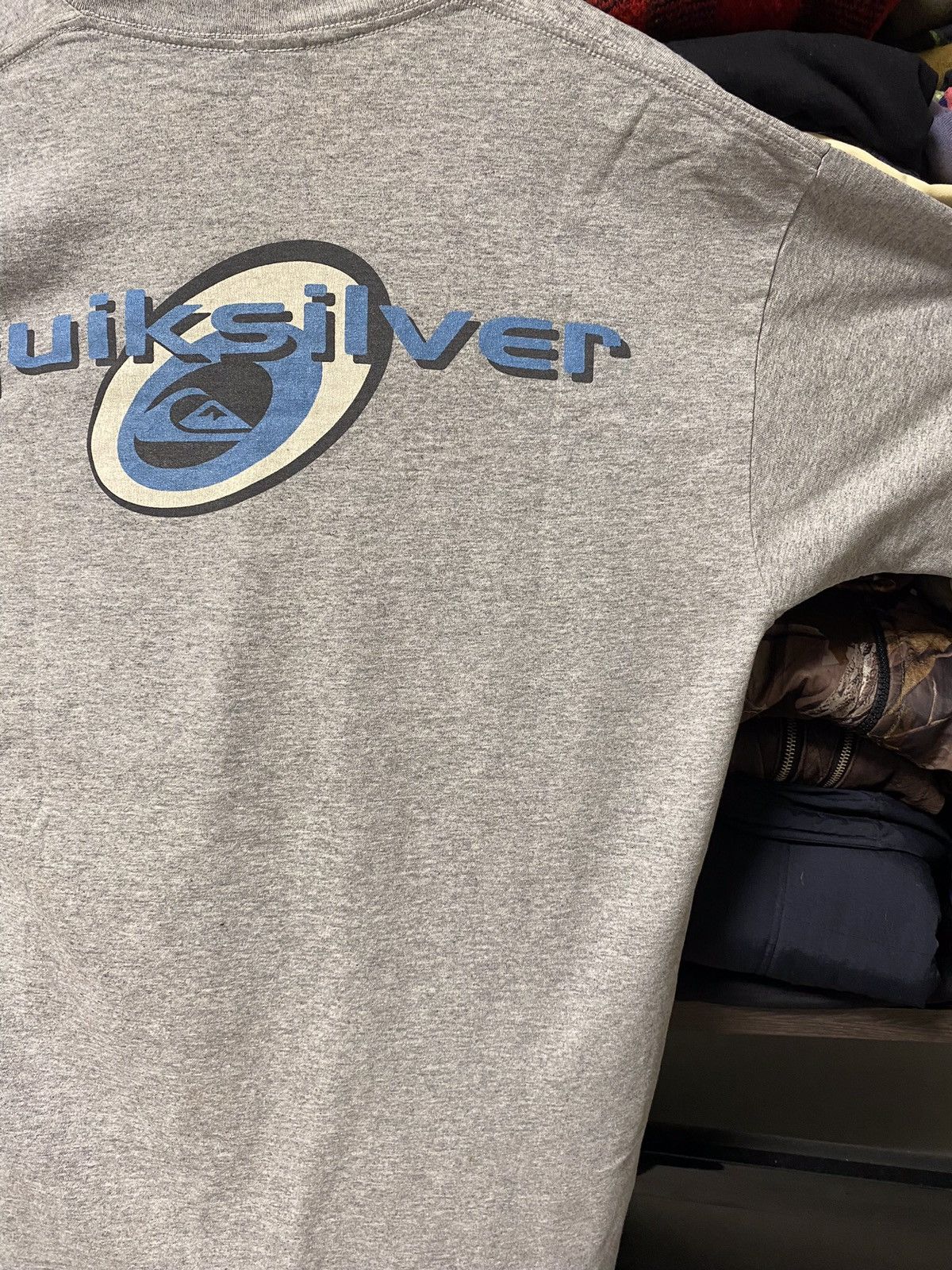 Quiksilver × Vintage Vintage Quiksilver Big Logo TEE Size US XL / EU 56 / 4 - 10 Thumbnail