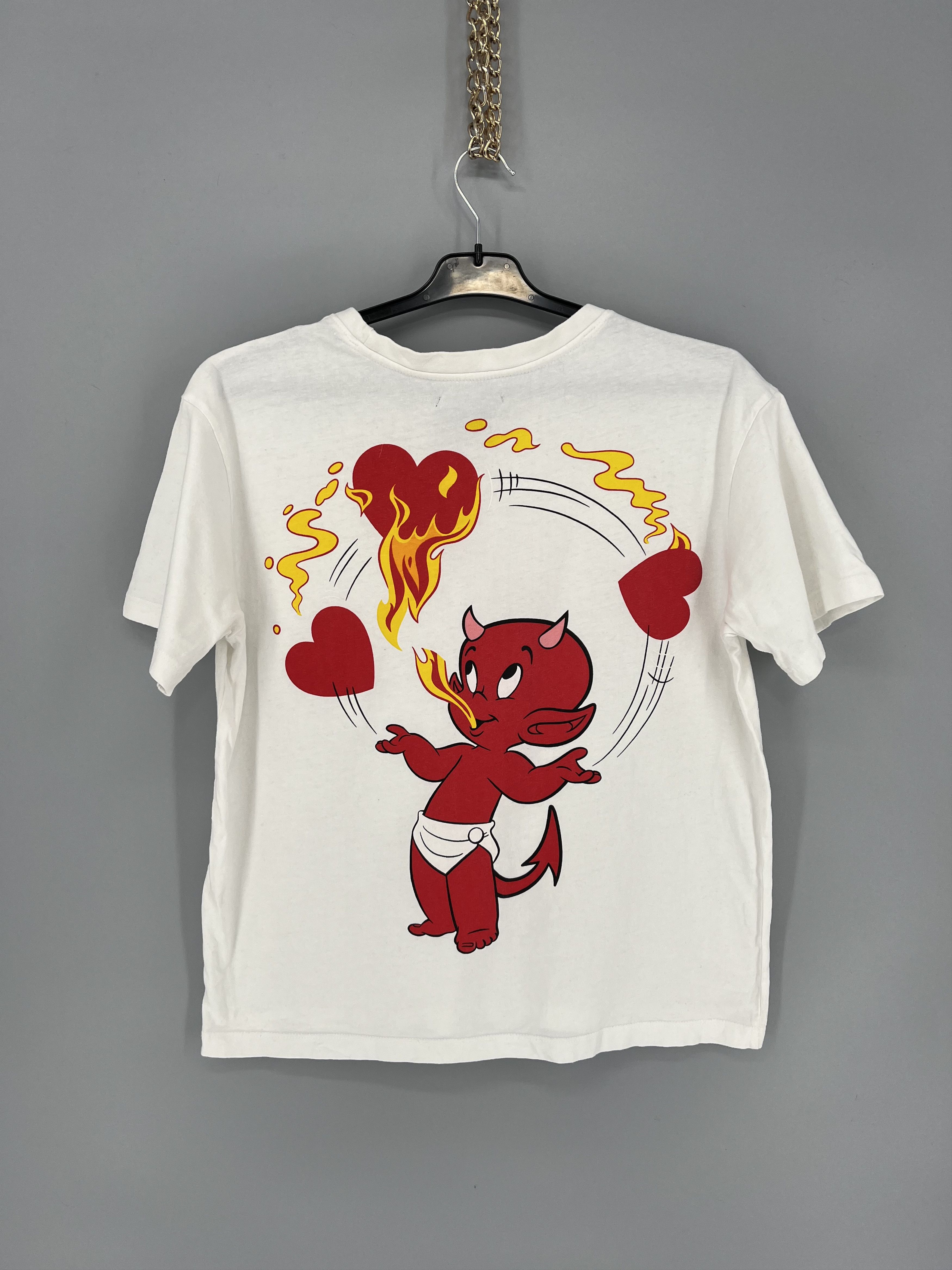 Other Vintage Hot Stuff "I'm Hot for You" Red Devil Harvey Comics Size S / US 4 / IT 40 - 8 Thumbnail