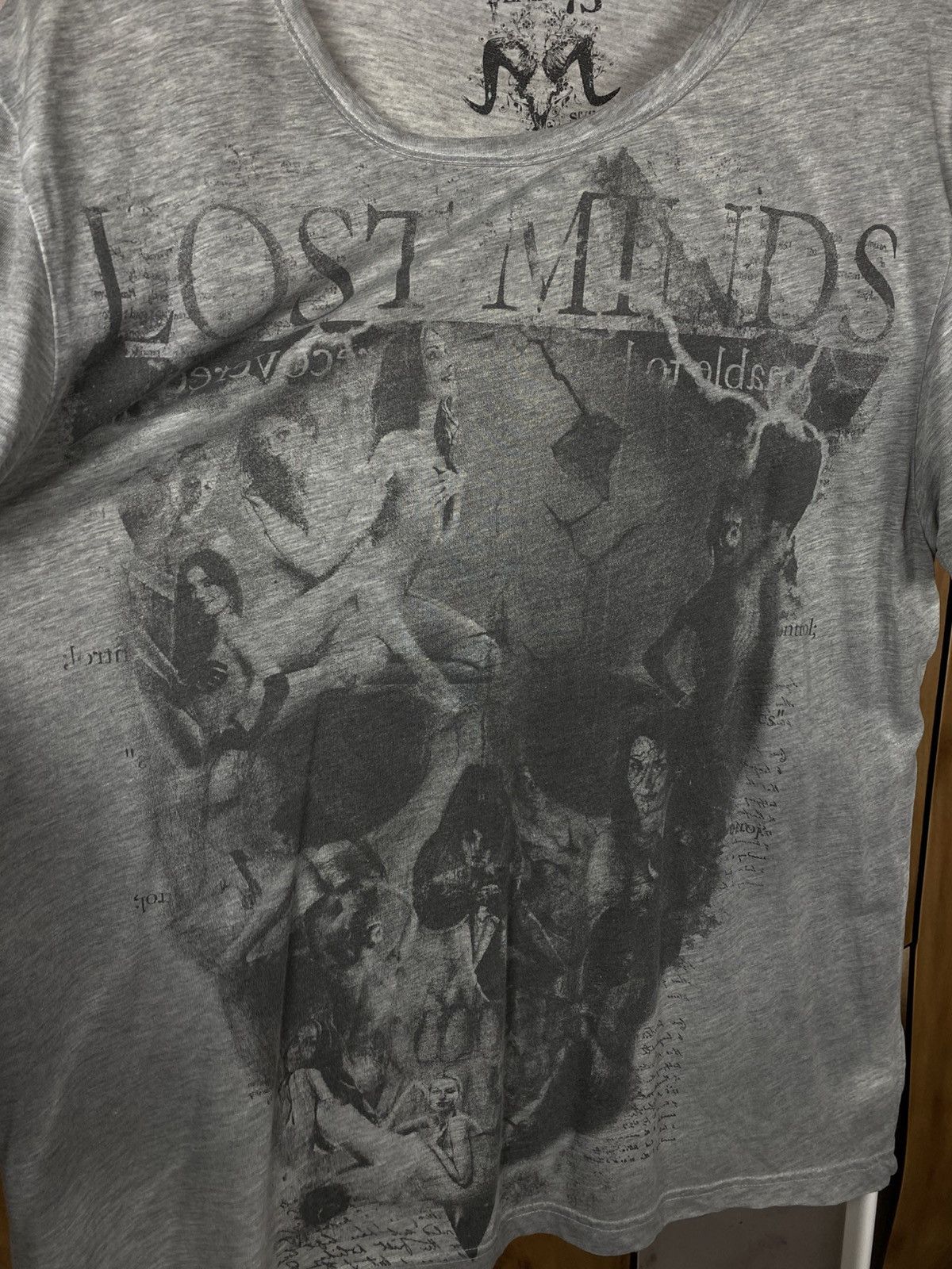 Other 💀T-Shirt Sex Girls Denim 73 Lost Minds Skeleton Tee💀 Size US XXL / EU 58 / 5 - 2 Thumbnail