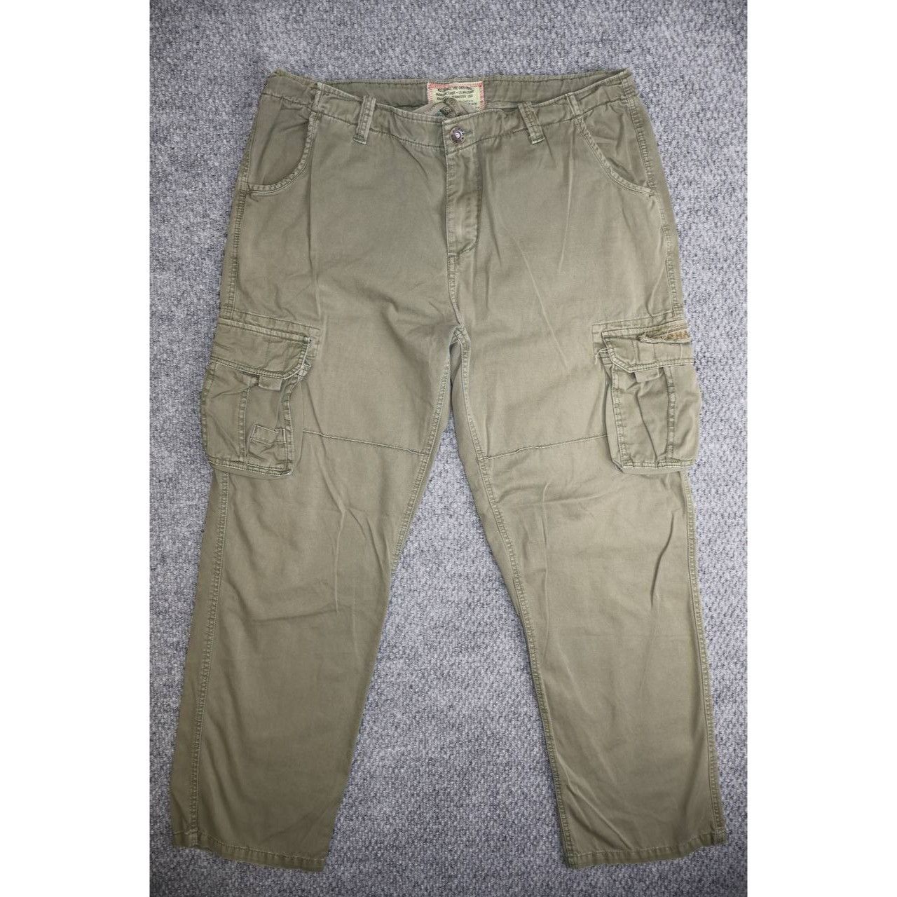 Alpha Industries Alpha Industries 38x30 Military Cargo Pants Green Canvas Size US 38 / EU 54 - 1 Thumbnail