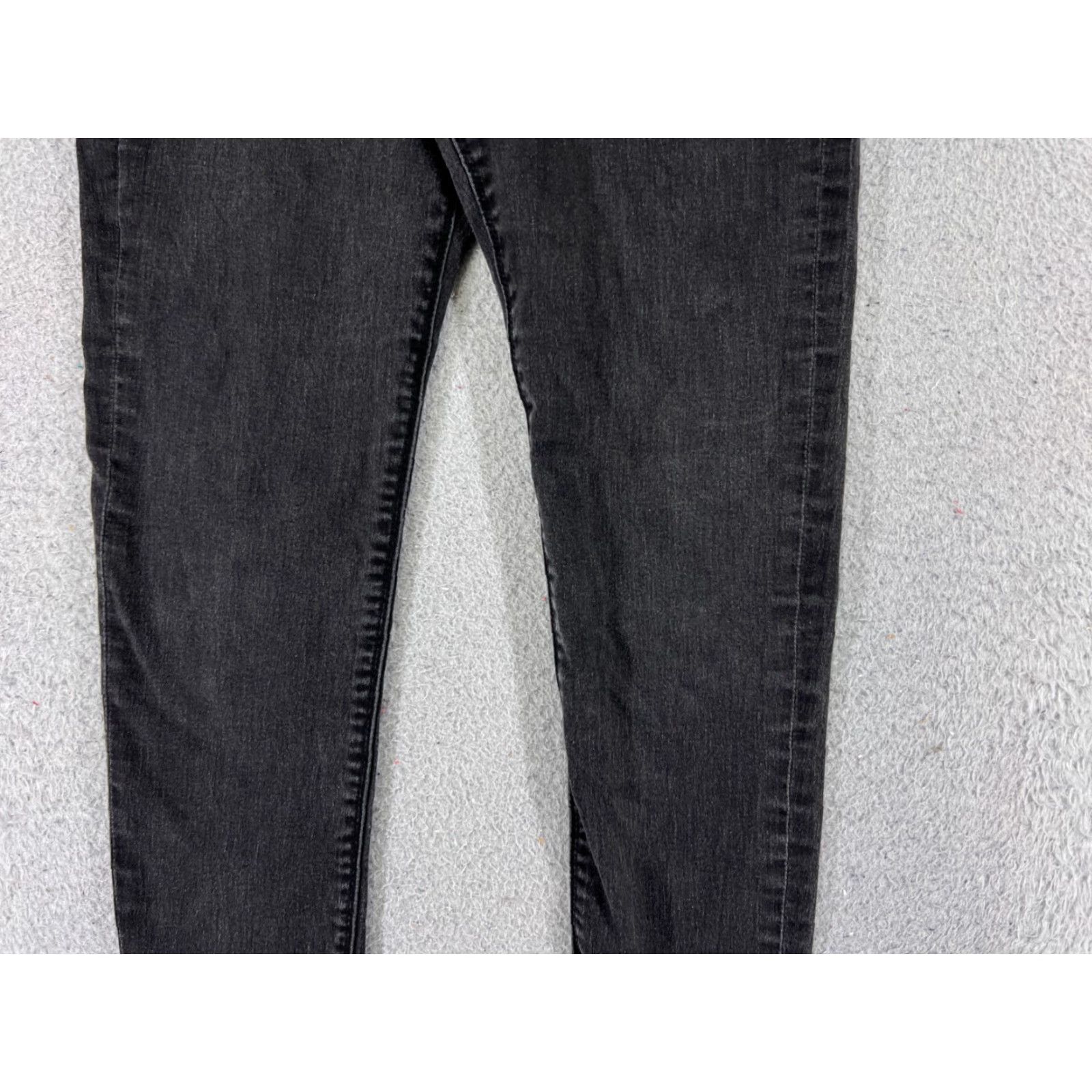 Lucky Brand Lucky Brand Jeans Womens 6 Black Denim Brooke Legging Jean Skinny Tapered Size 28" / US 6 / IT 42 - 3 Thumbnail