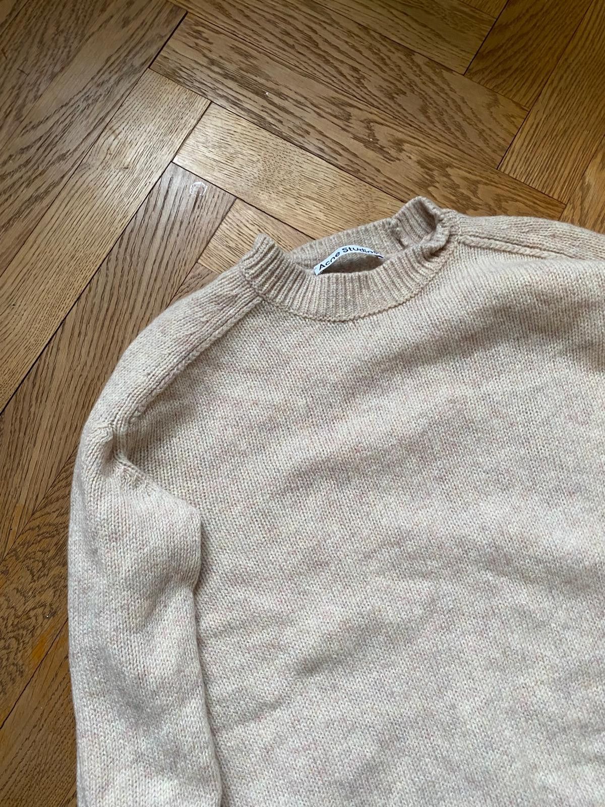 Acne Studios Acne Studios - Wool Melange Crinkled Hem Knit (S) Size US S / EU 44-46 / 1 - 2 Thumbnail