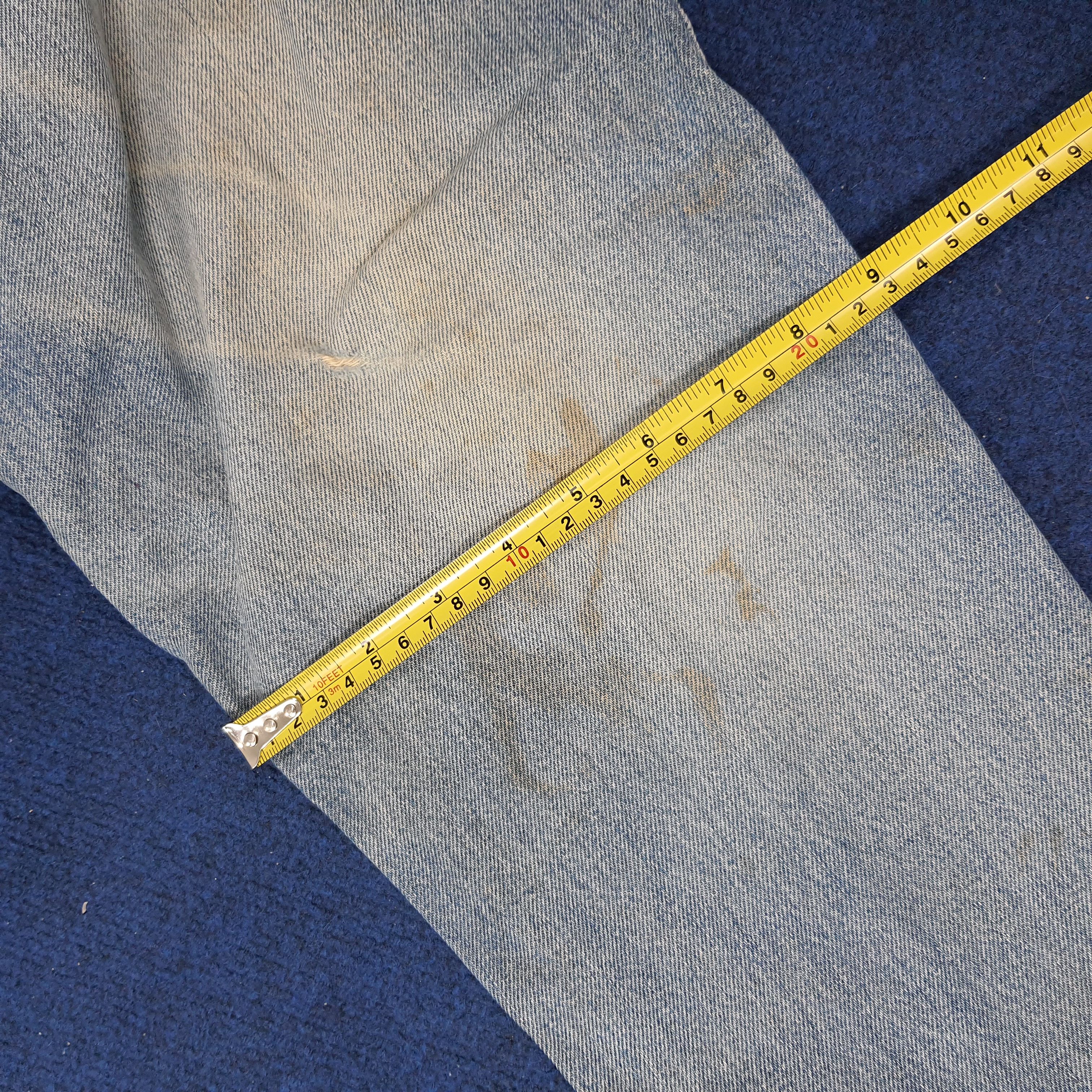 Stussy × Vintage Vintage Stussy Streetwear Custom Logo Jeans Size US 32 / EU 48 - 17 Thumbnail
