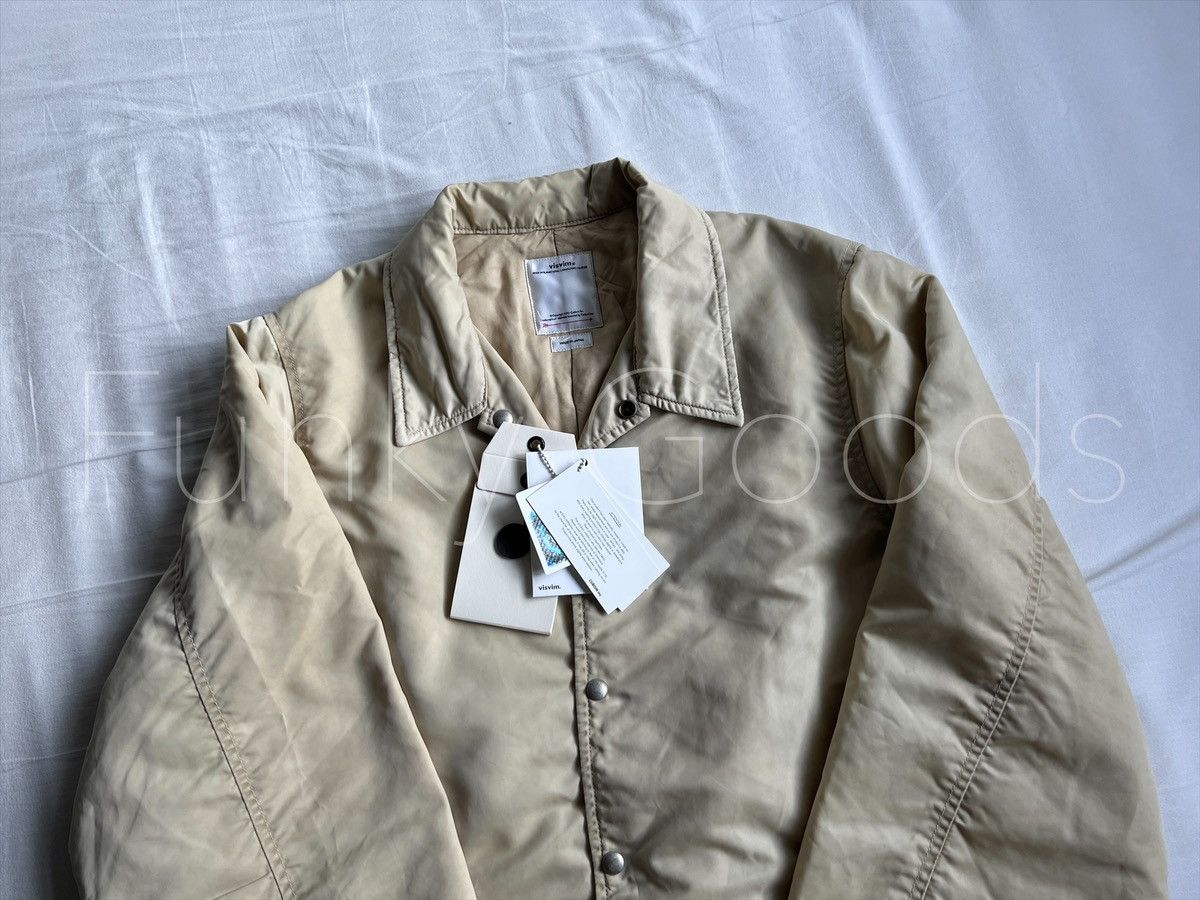 ナイロンジャケットvisvim COACH JKT IVORY SIZE 2 19ss iris