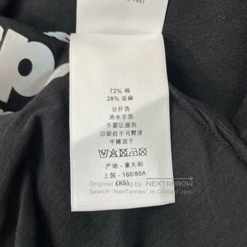 Dior Dior Black letter print T-shirt Size XS / US 0-2 / IT 36-38 - 9 Thumbnail
