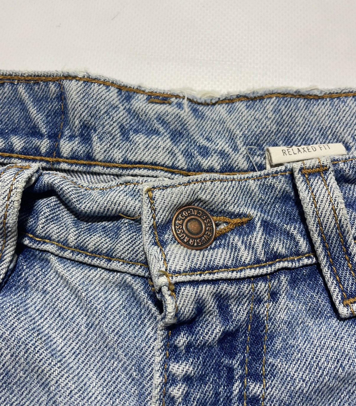 Levi's Vintage Levi’s 550 Relaxed Fit Jean Shorts Size US 32 / EU 48 - 6 Thumbnail