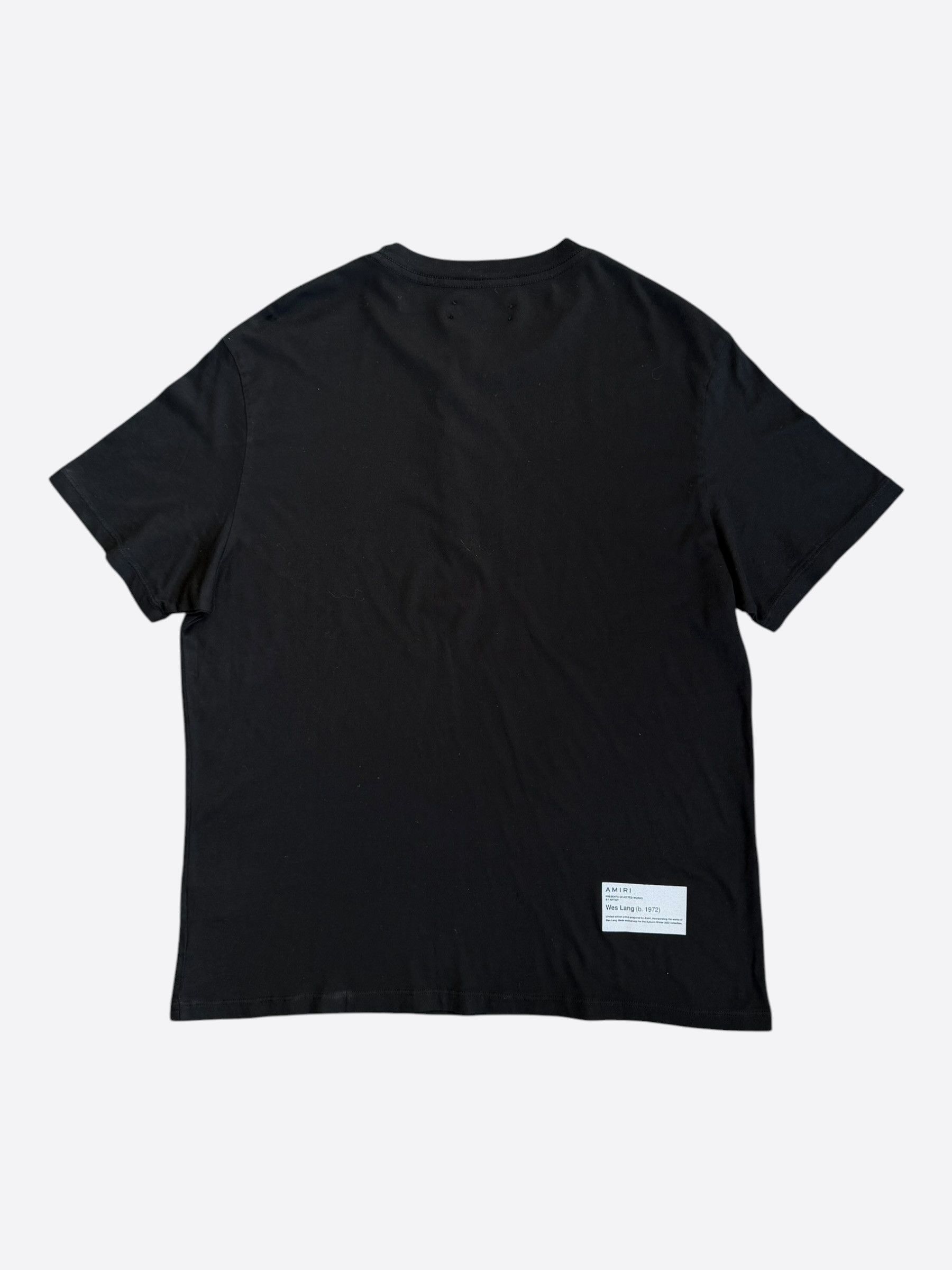 Amiri Amiri Wes Lang Black & Red Everything T-Shirt Size US S / EU 44-46 / 1 - 2 Thumbnail