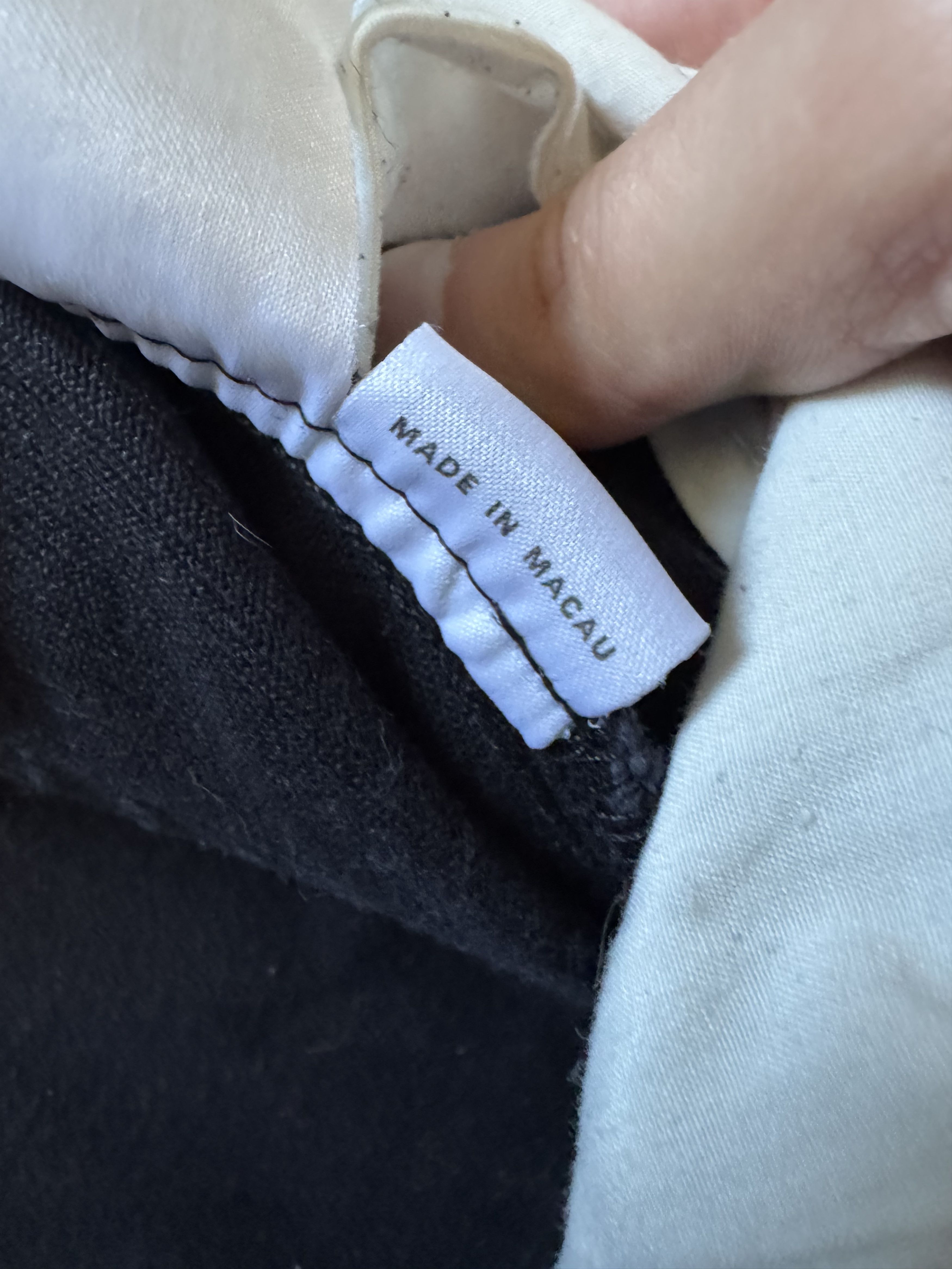 Vintage YSL Jeans Yves Saint Laurent Pants Washed Black