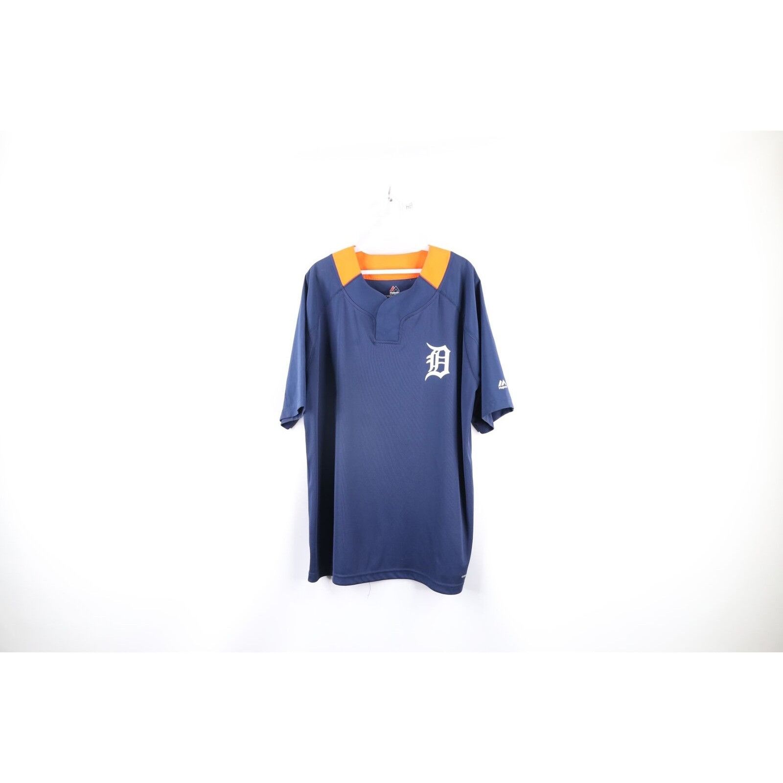 Majestic Majestic Old English D Detroit Tigers Baseball Jacket Size US XL / EU 56 / 4 - 1 Thumbnail