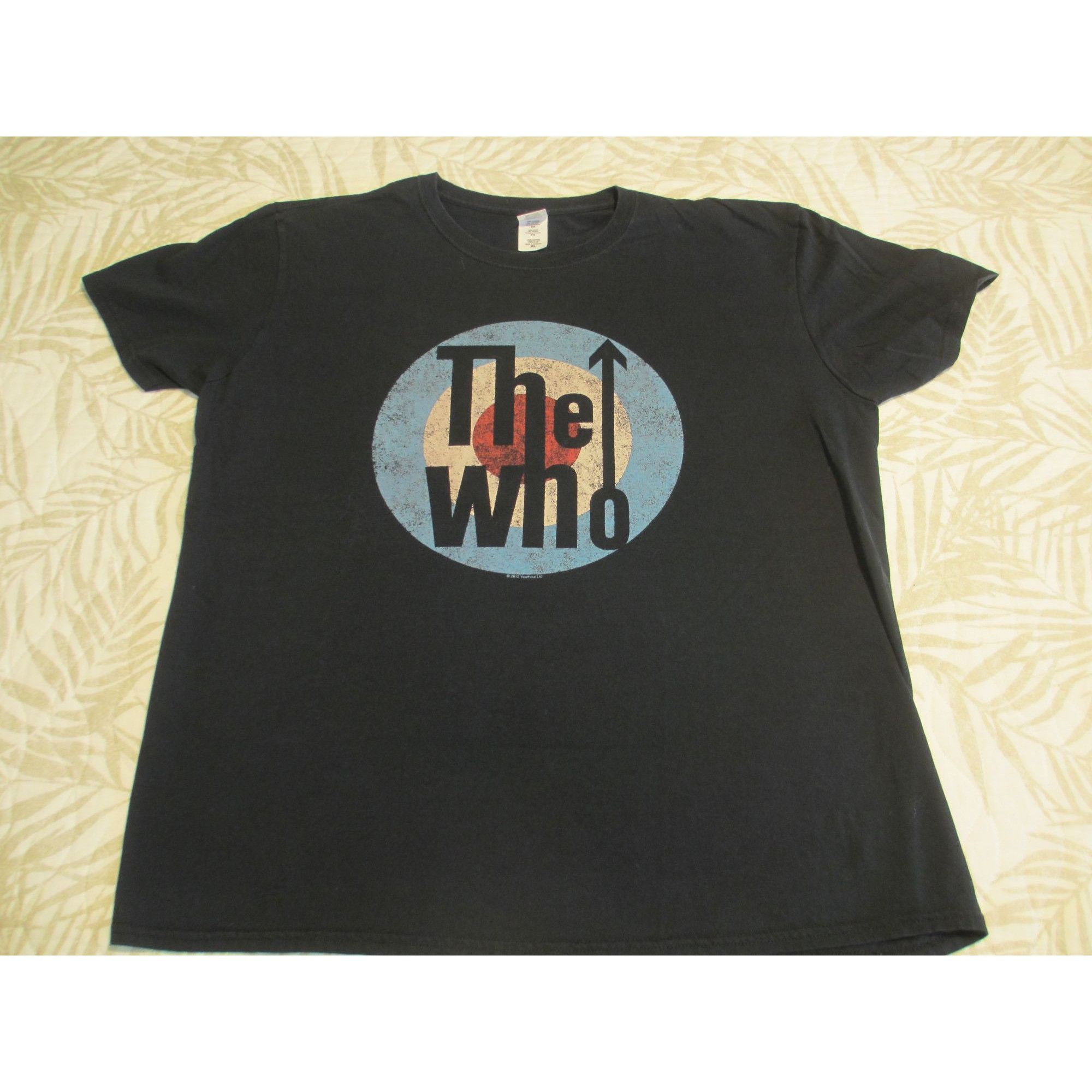 Gildan The Who Logo Black T-Shirt XL By Gildan Softstyle 100% Cotto Size US XL / EU 56 / 4 - 1 Thumbnail