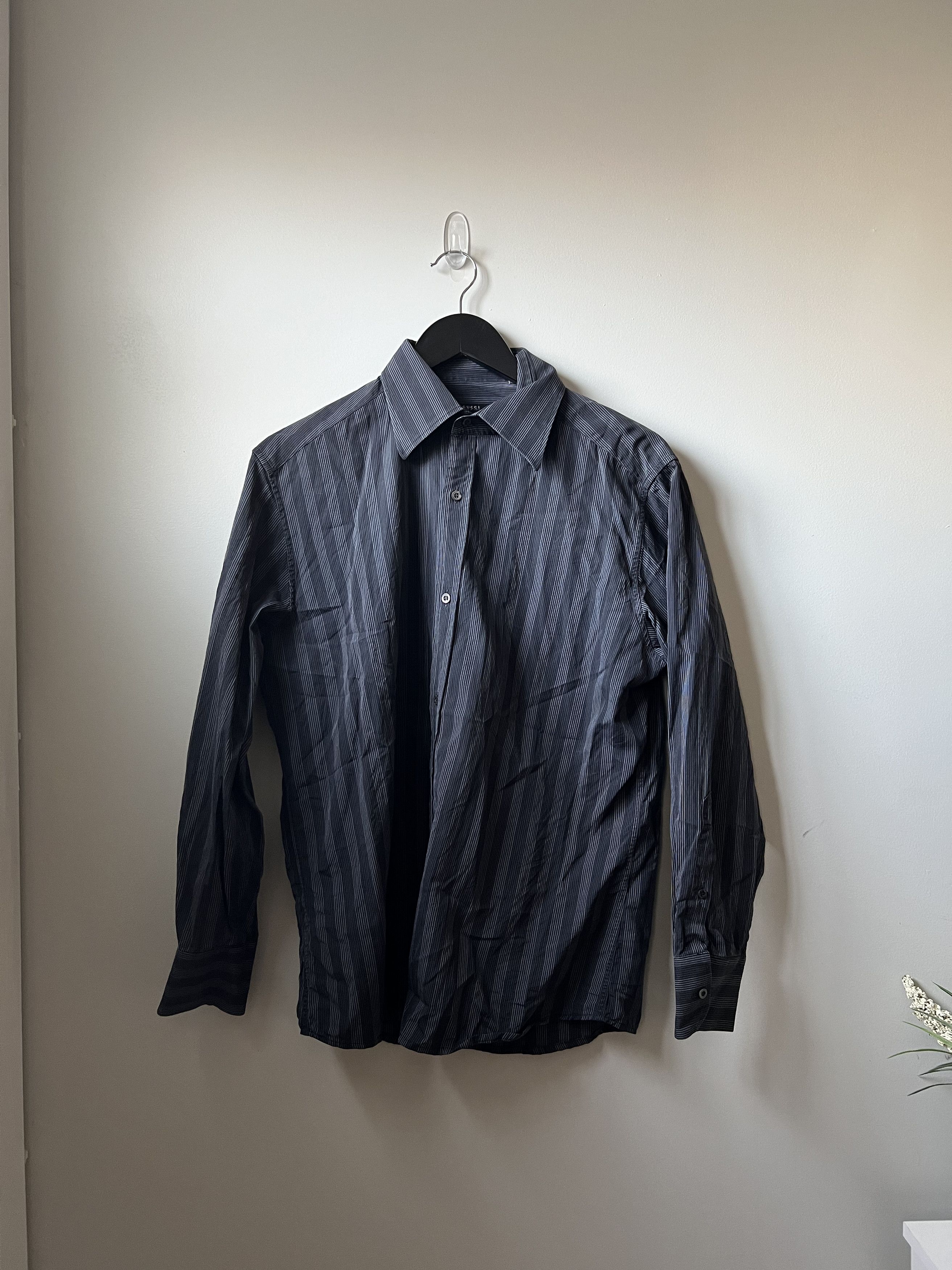 Black gucci dress shirt online