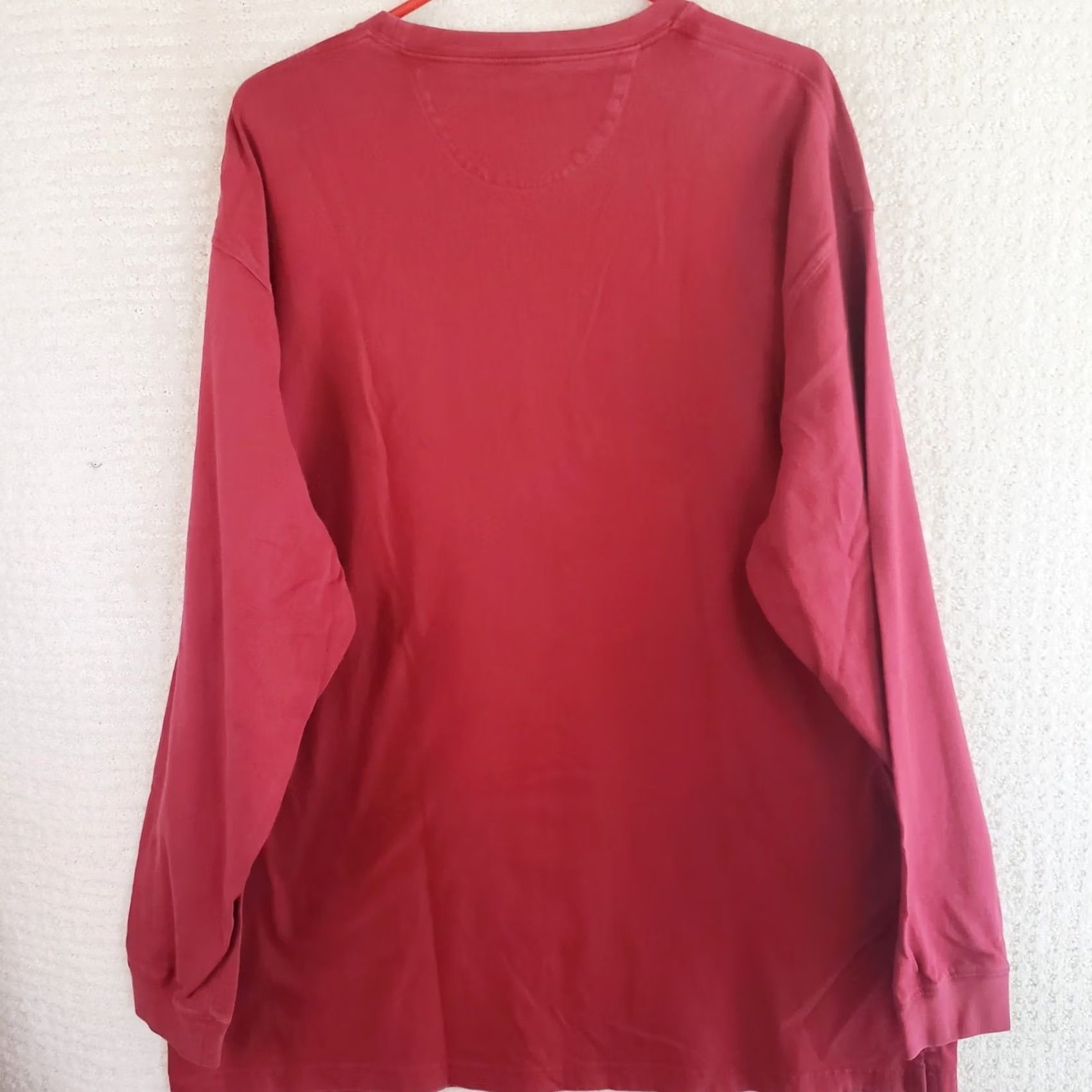 Vintage Duluth Tee Mens XL Red Longtail Men Cotton Crew Long Sleeve Relaxed Size US XL / EU 56 / 4 - 7 Thumbnail