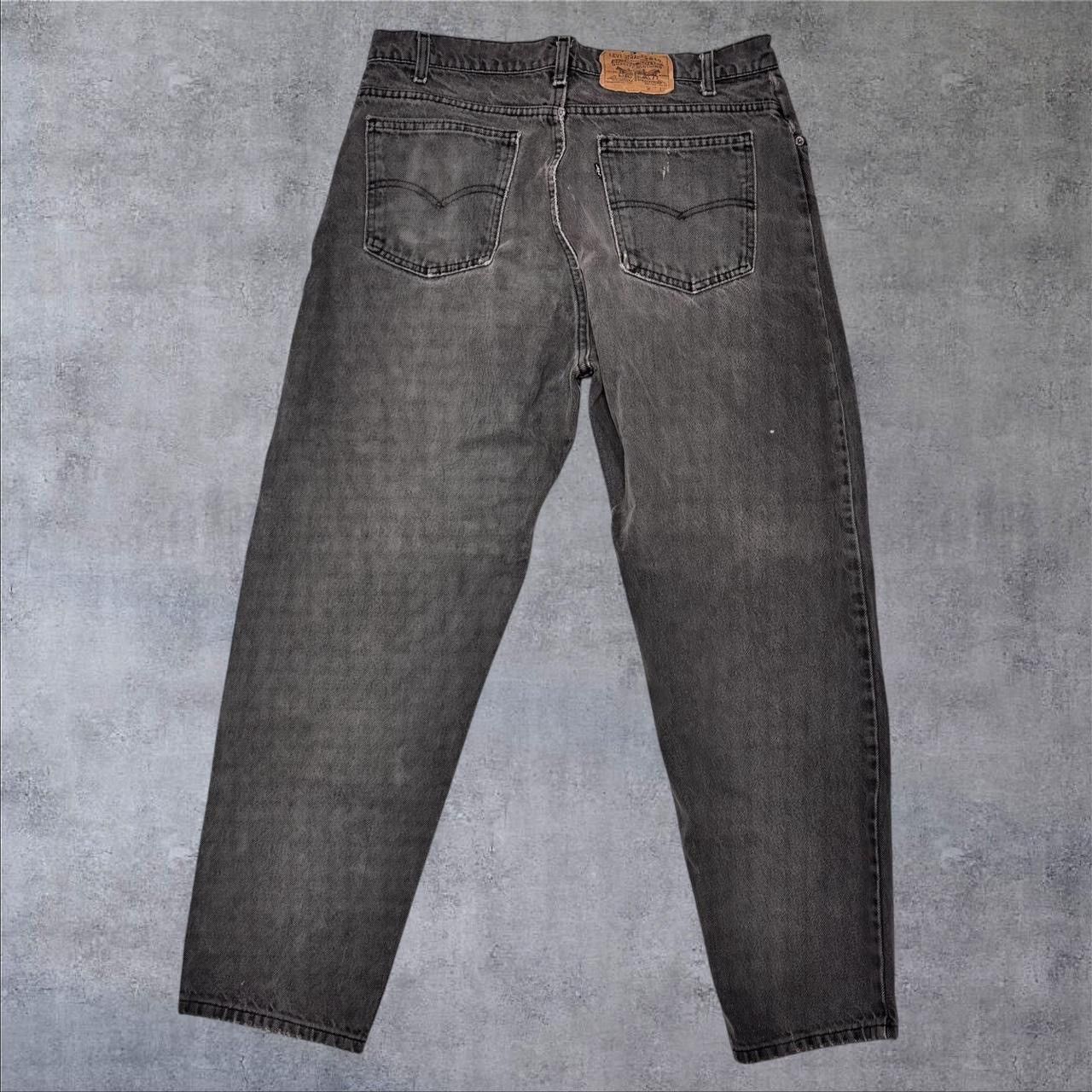 Levi's × Levi's Vintage Clothing × Vintage Vintage Made In USA Black 550 Levi’s Size US 36 / EU 52 - 2 Thumbnail