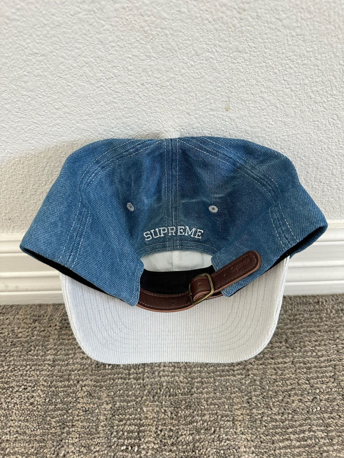 帽子 Supreme 2-Tone S  6-Panel Washed Denim Supreme 2-Tone S Logo 6-Panel Washed Denim | eBay