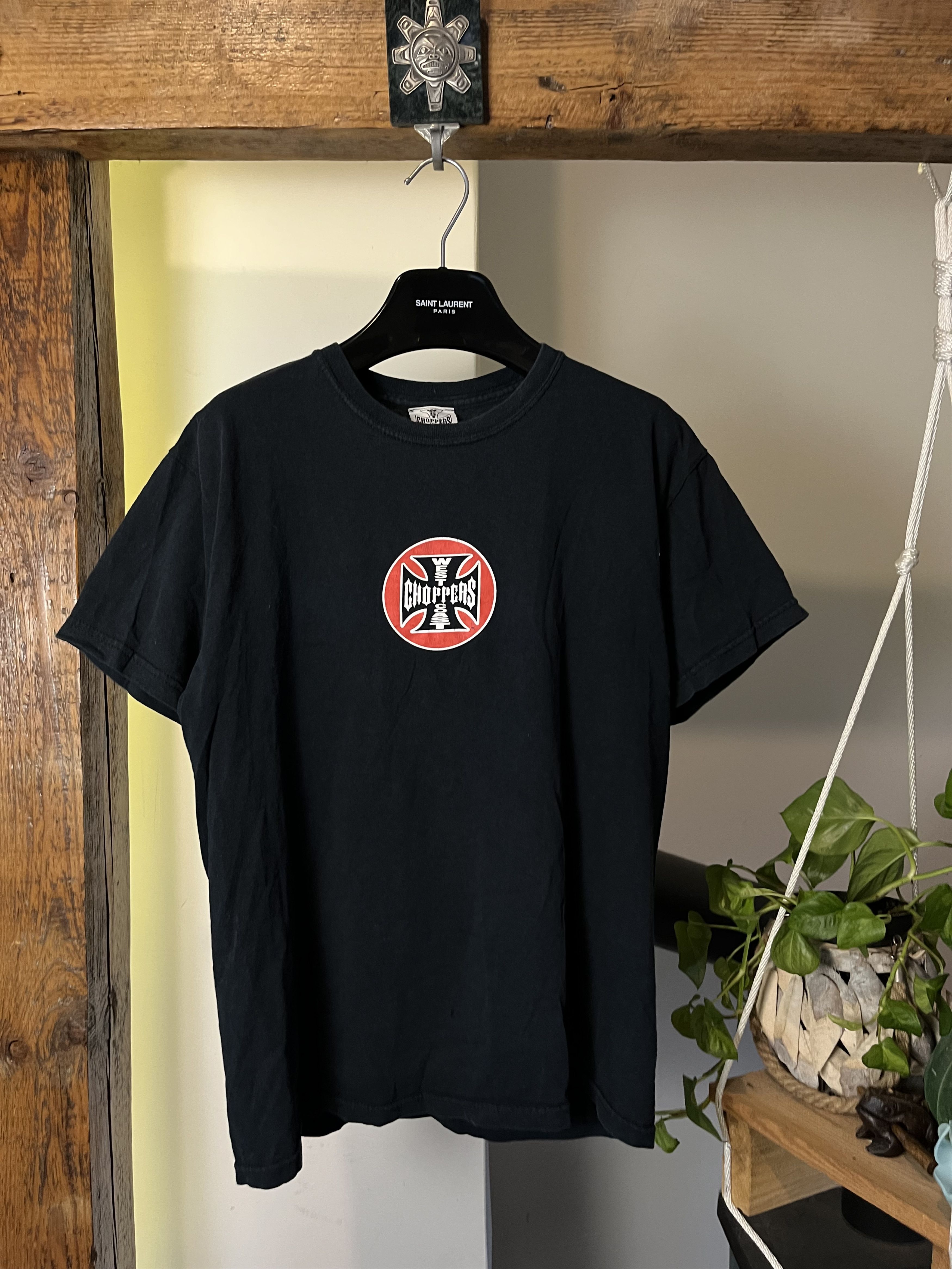 Vintage × West Coast Choppers Vintage 90s Choppers Long Beach Harley Davidson Big Logo Size US M / EU 48-50 / 2 - 1 Thumbnail
