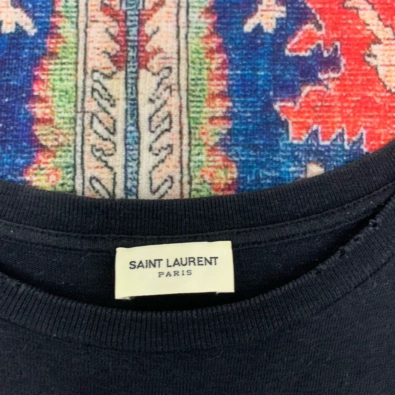 Saint Laurent Paris Saint Laurent Paris Destructive Graffiti Design short sleev Size US S / EU 44-46 / 1 - 3 Thumbnail