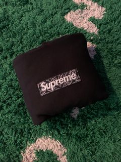 Supreme Bandana Box Logo Hoodie - Black