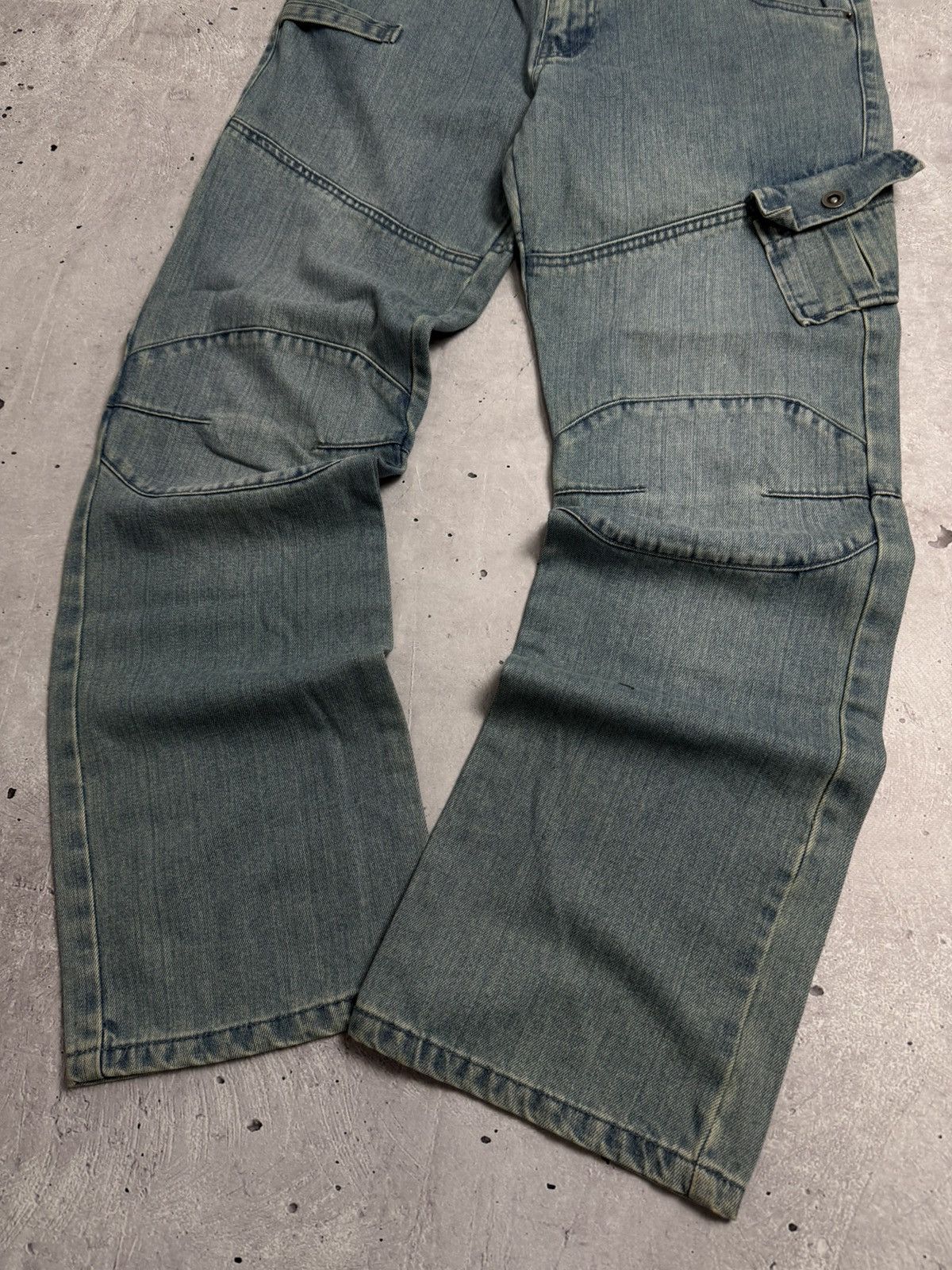 Hysteric Glamour VTG Rick Owens Raf Simons Balenci Style Washed Jeans 90s Size US 32 / EU 48 - 3 Thumbnail