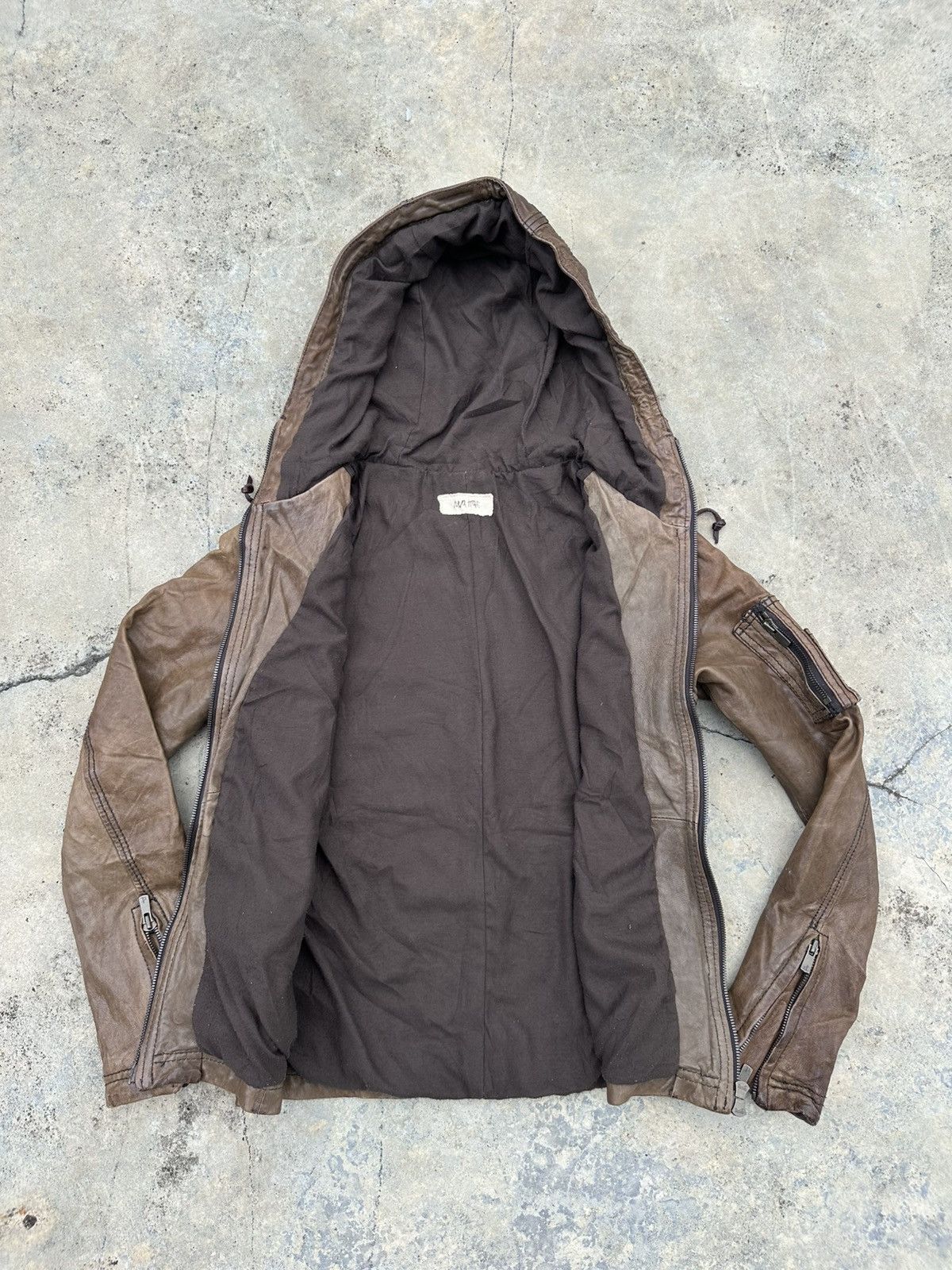 GOA 2000s Japanese Brand Sheepskin Leather Bono Jacket Size S / US 4 / IT 40 - 6 Thumbnail