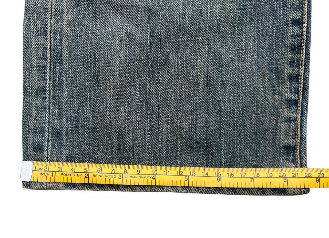 Edwin Edwin 505x Selvedge Distressed Mudwash Wide Jeans 31x30 Size US 31 - 18 Thumbnail