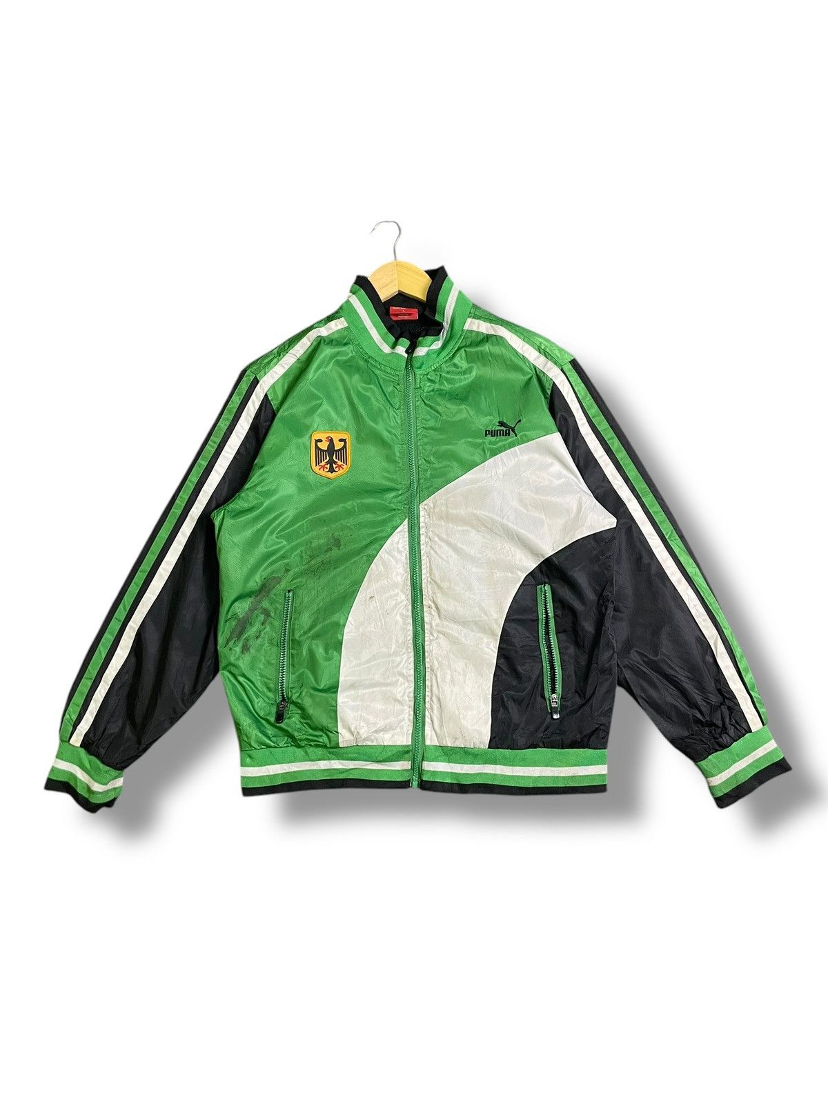 Puma × Vintage Puma x Vintage Tracksuit Jacket Fullzipped (39) Size US L / EU 52-54 / 3 - 1 Thumbnail