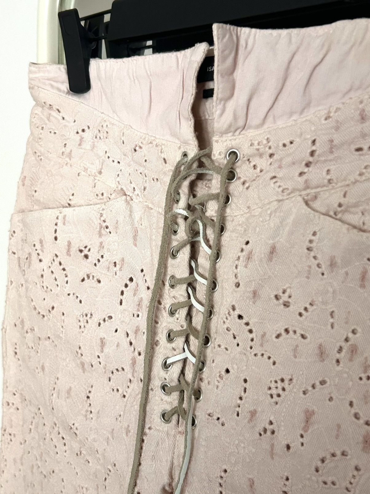 Isabel Marant Isabel Marant Eyelet Cropped Pants Size 24" / US 00 / IT 34 - 5 Thumbnail