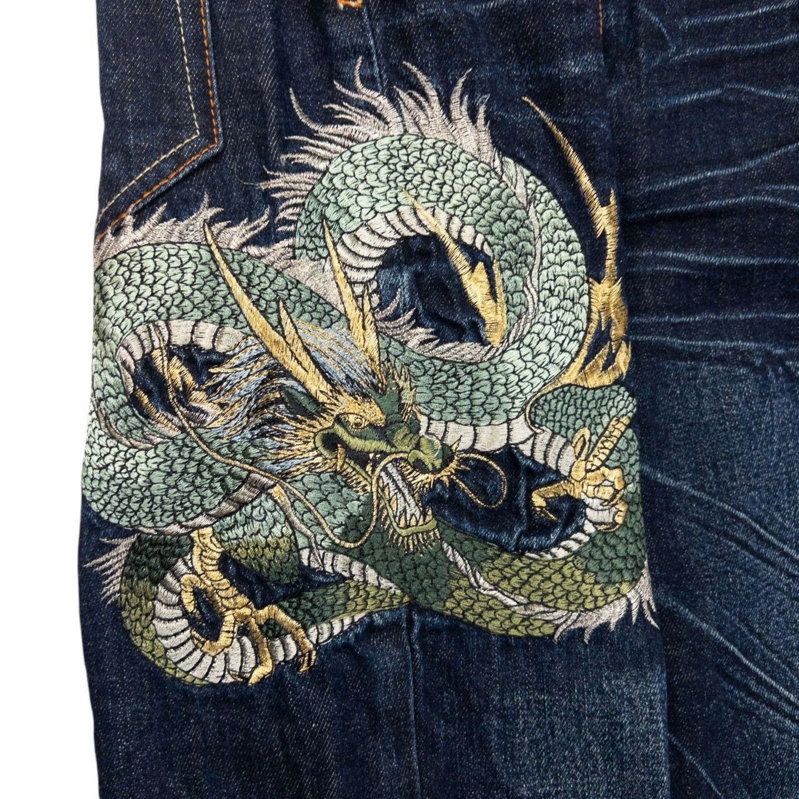 Other Vintage Big Train Dragon Japanese Denim Jeans Size W30 Size US 30 / EU 46 - 5 Thumbnail
