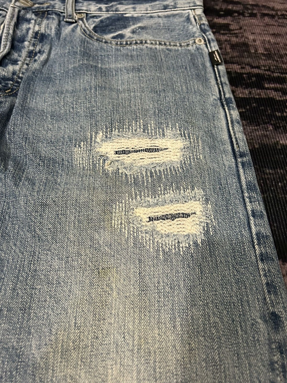 Neighborhood Neigborhood X izzue Rippert Jeans Size US 34 / EU 50 - 8 Thumbnail