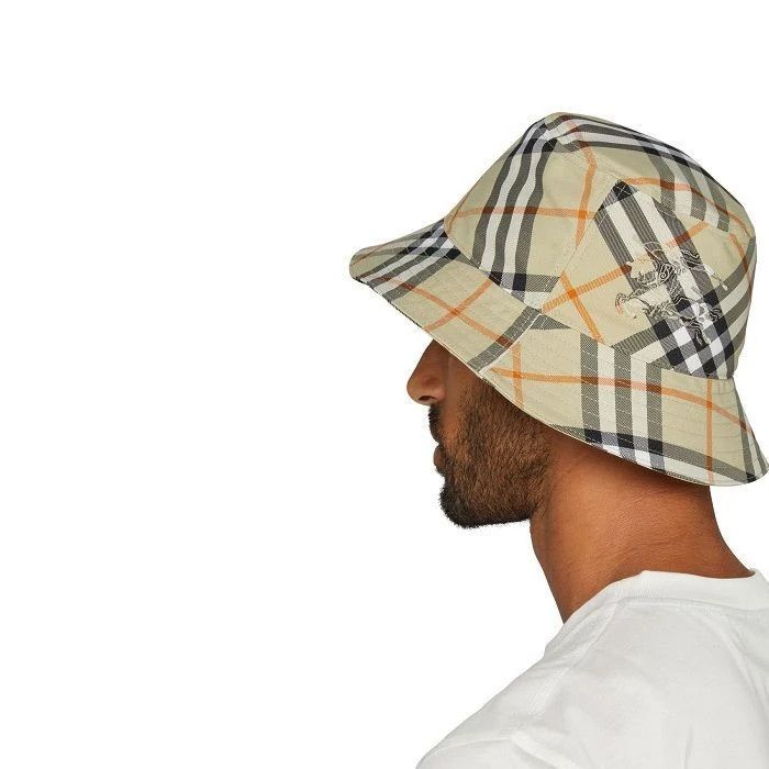Burberry o1w1db10126 Size: S / Check Bucket Hat / Cap in Multicolor Size ONE SIZE - 4 Thumbnail