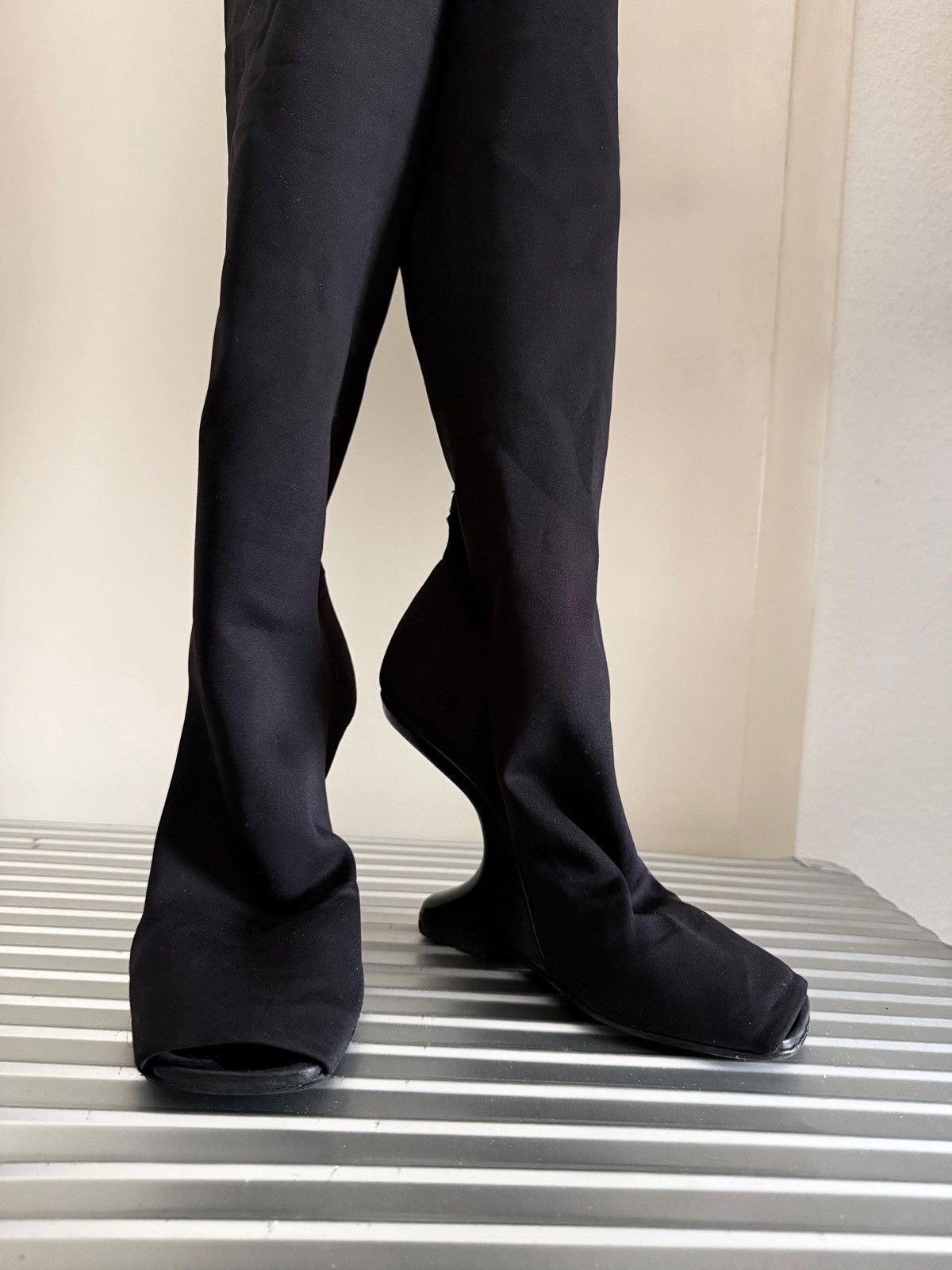 Rick Owens Cantilever Tight Boots Size US 9 / IT 39 - 11 Thumbnail